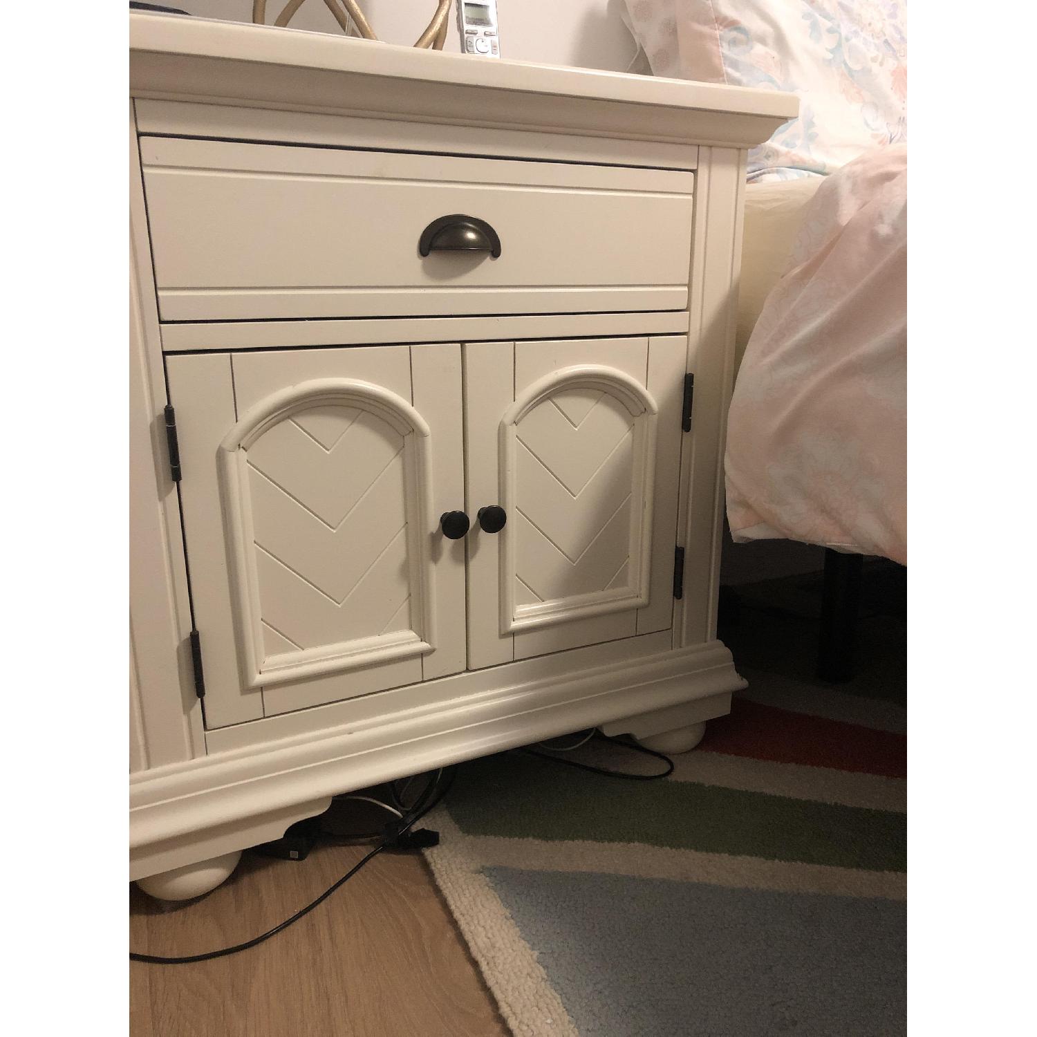 Bob's Shabby Chic Style White Nightstand - image-2