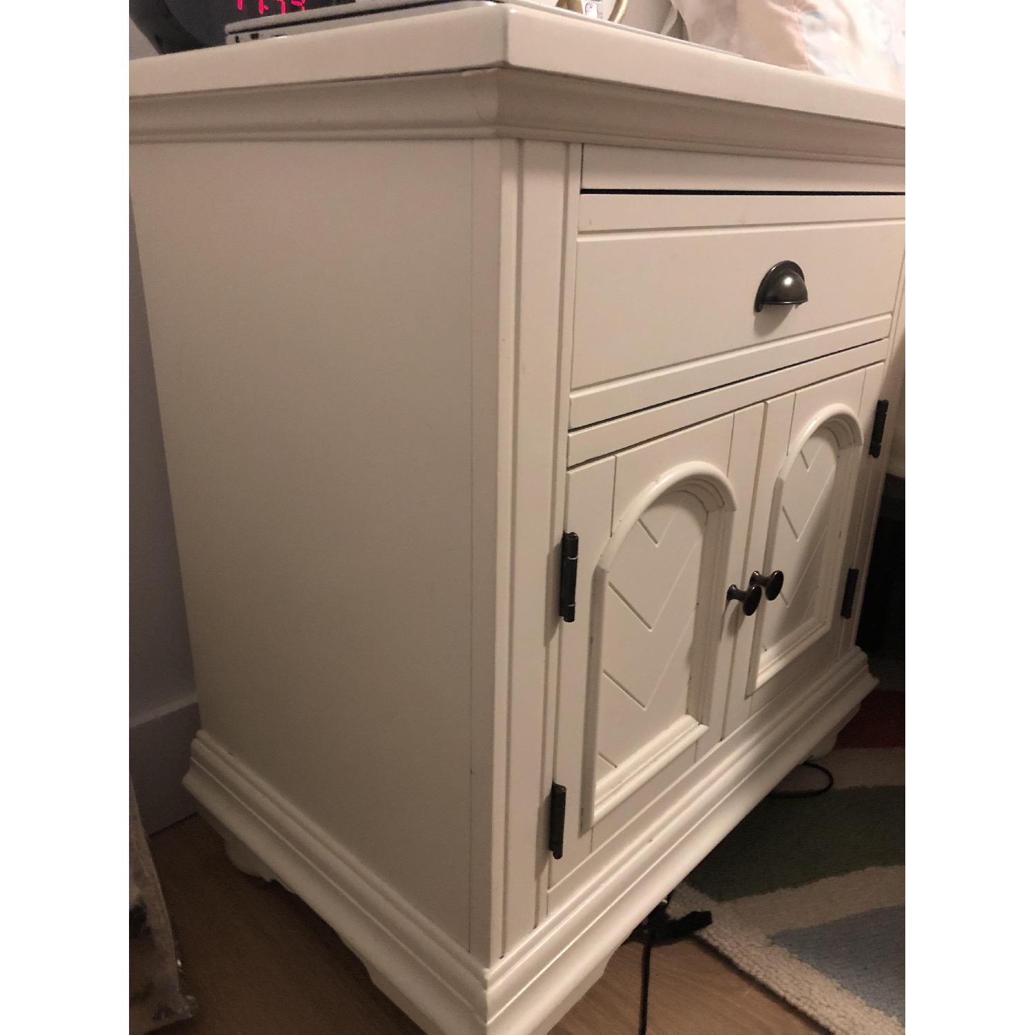 Bob's Shabby Chic Style White Nightstand - image-3