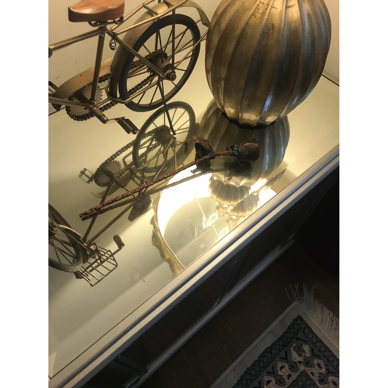 Pier 1 Mirrored Side Table - image-3