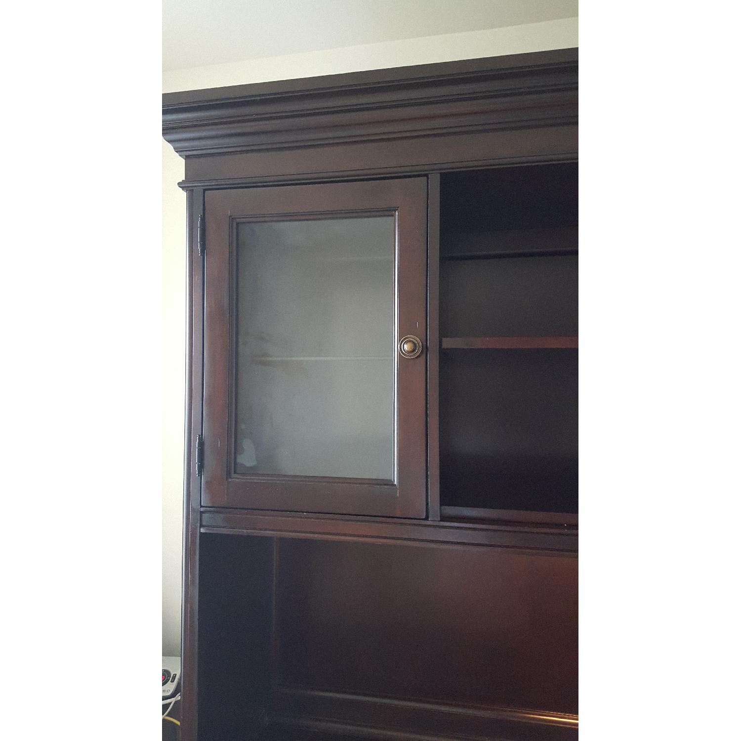 Raymour & Flanigan Desk & Hutch - image-7