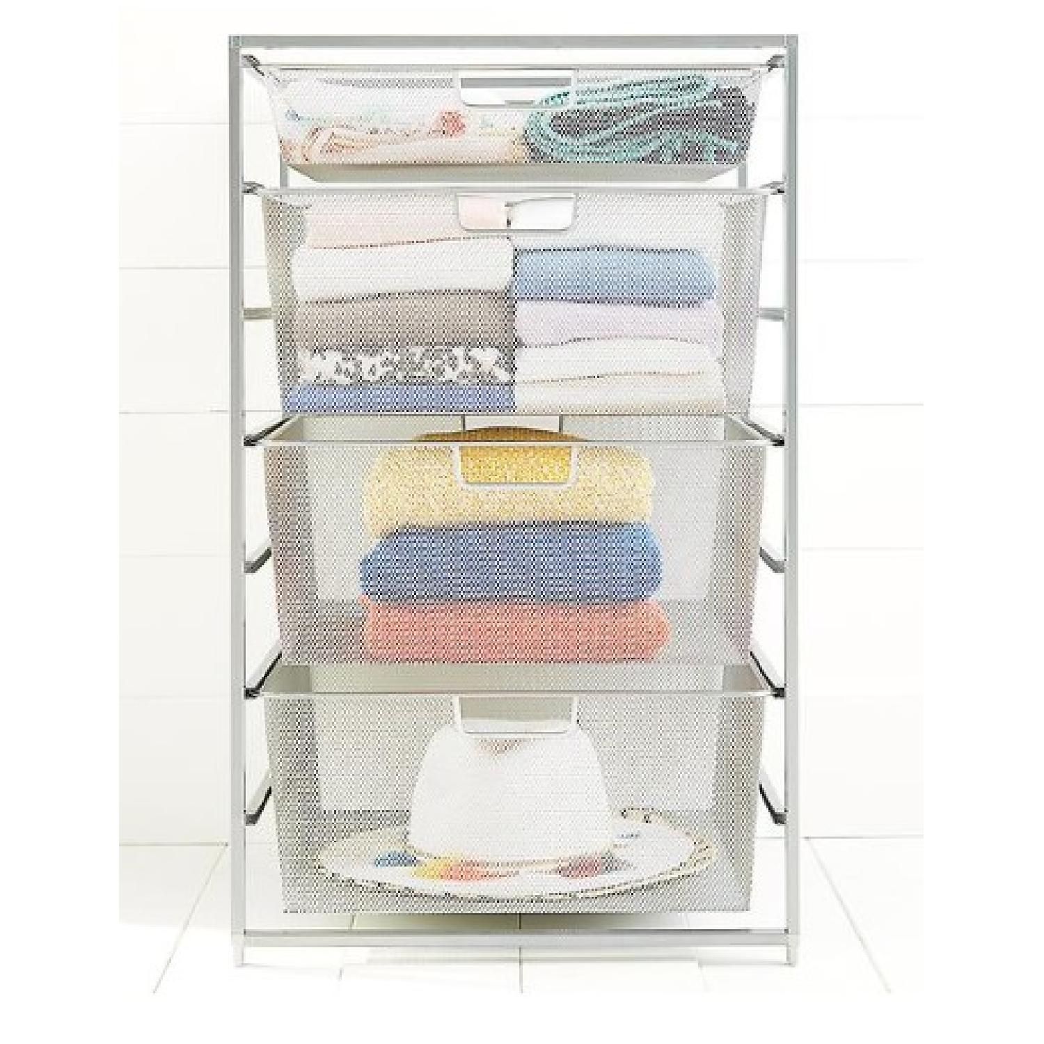 Container Store Platinum Elfa Mesh Start-A-Stack - image-1