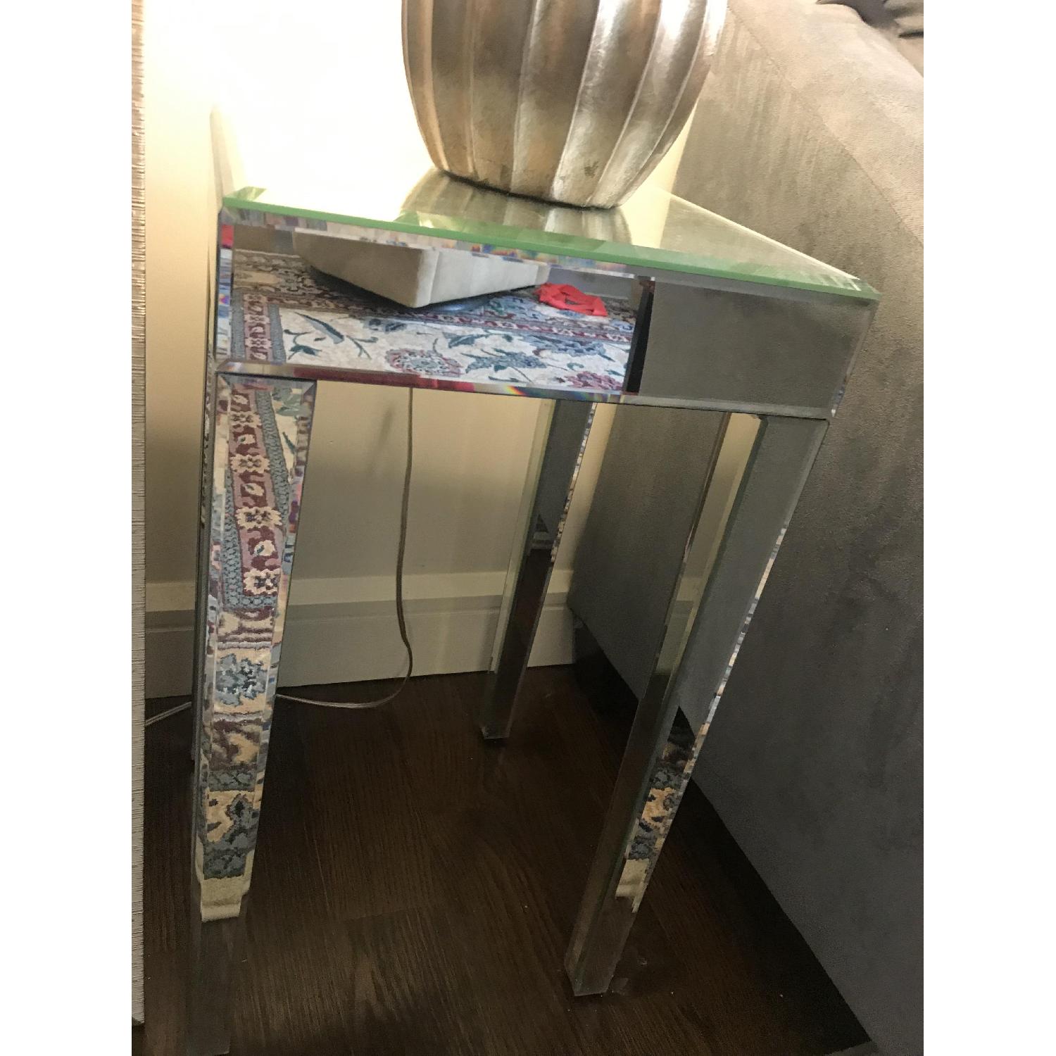 Pier 1 Mirrored Side Table - image-3