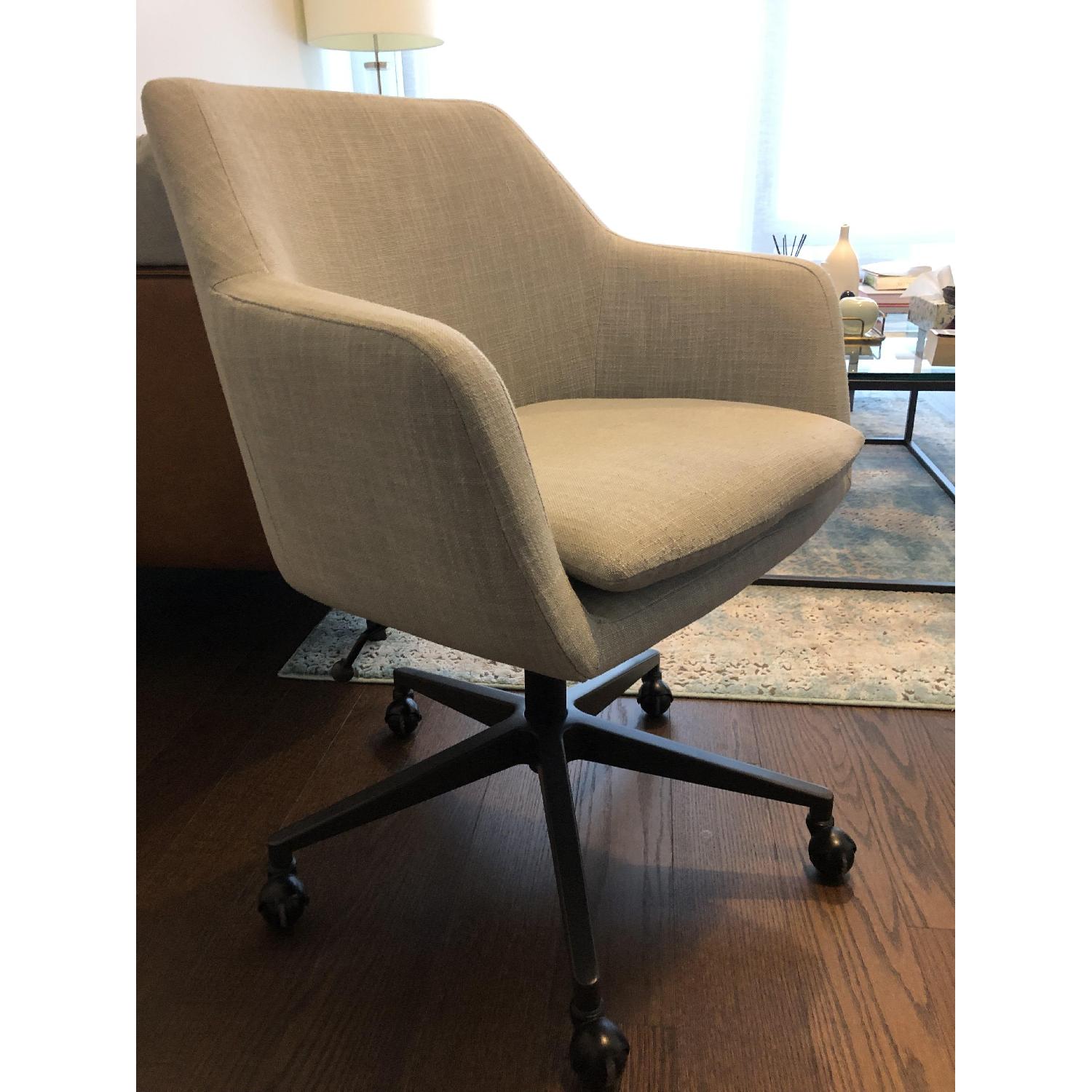 West Elm Helvetica Swivel Desk Chair AptDeco