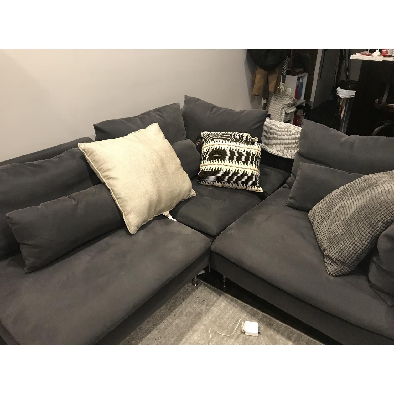 Ikea Soderhamn Grey Sectional Sofa - image-1