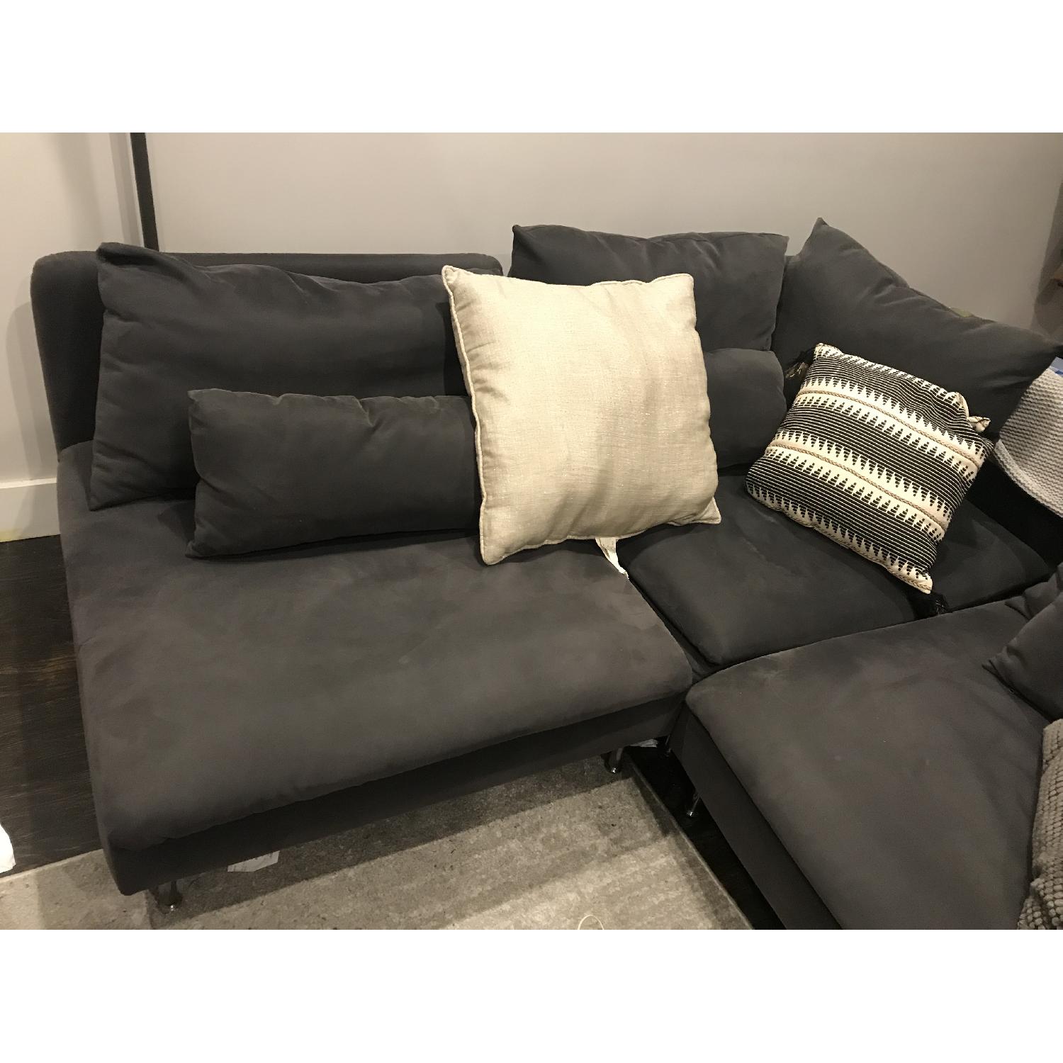 Ikea Soderhamn Grey Sectional Sofa - image-2