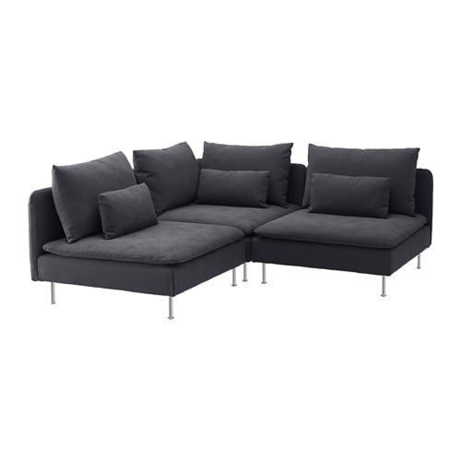 Ikea Soderhamn Grey Sectional Sofa - image-0