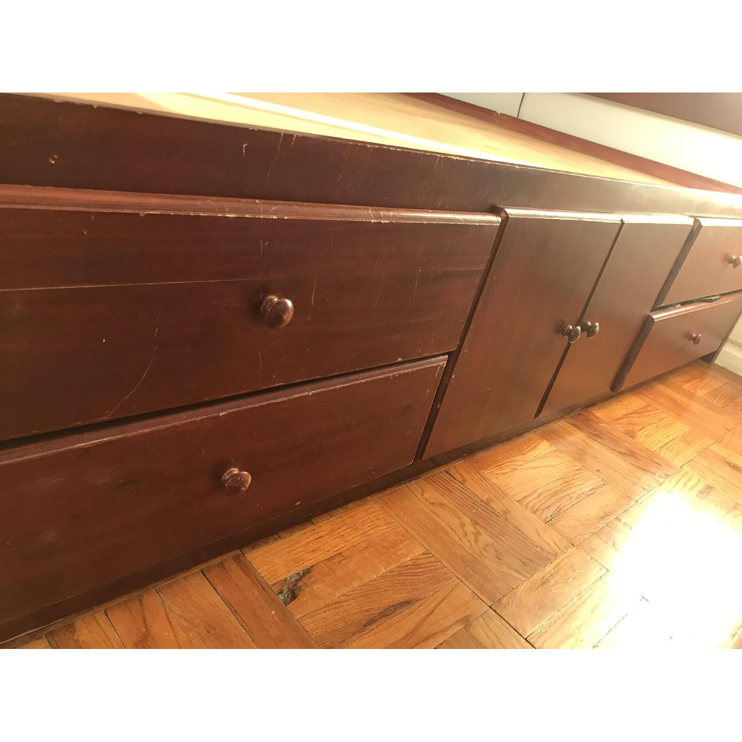 Gothic Cabinet Craft King Storage Bed w/ Headboard - image-3