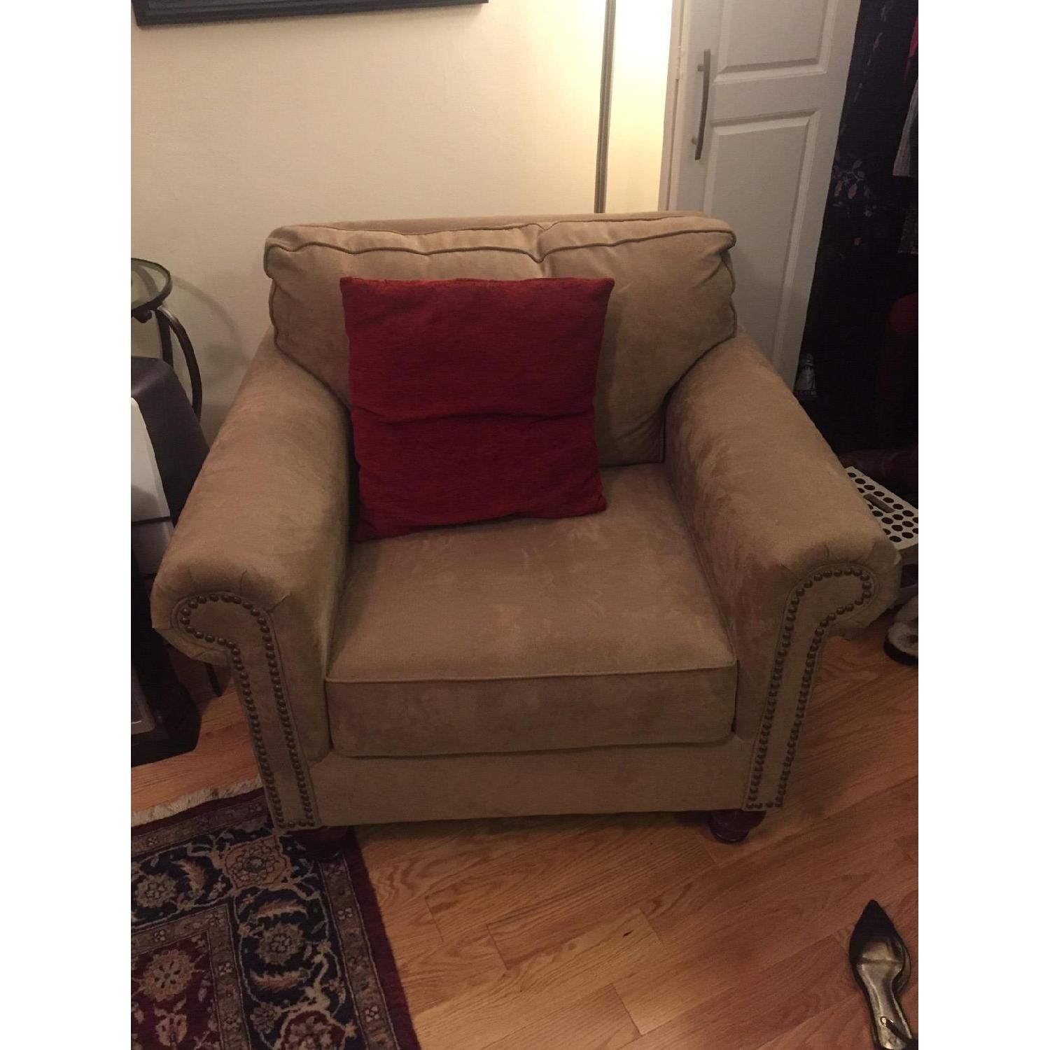 Pier 1 Alton Ecru Armchair - image-2