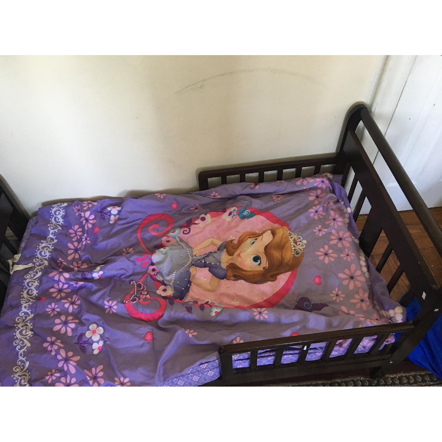Wood Crib Bed - image-2