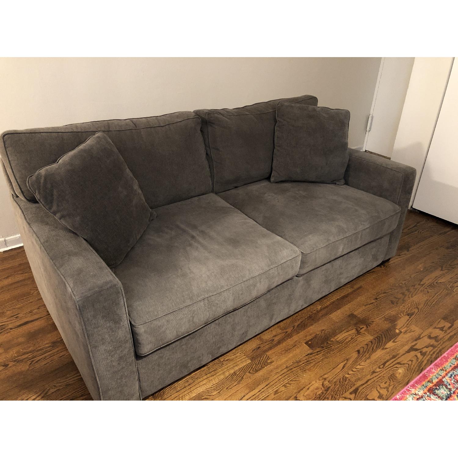 Macy's Radley Sleeper Sofa in Dark Grey AptDeco