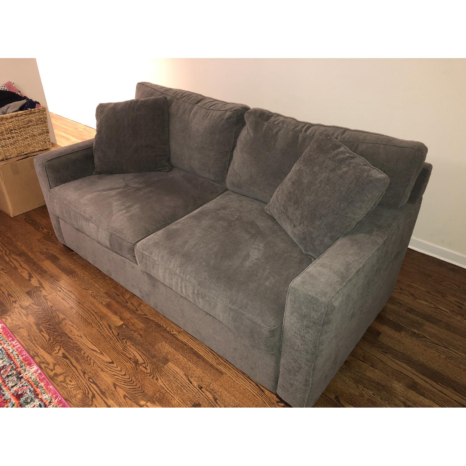 Macy's Radley Sleeper Sofa in Dark Grey AptDeco