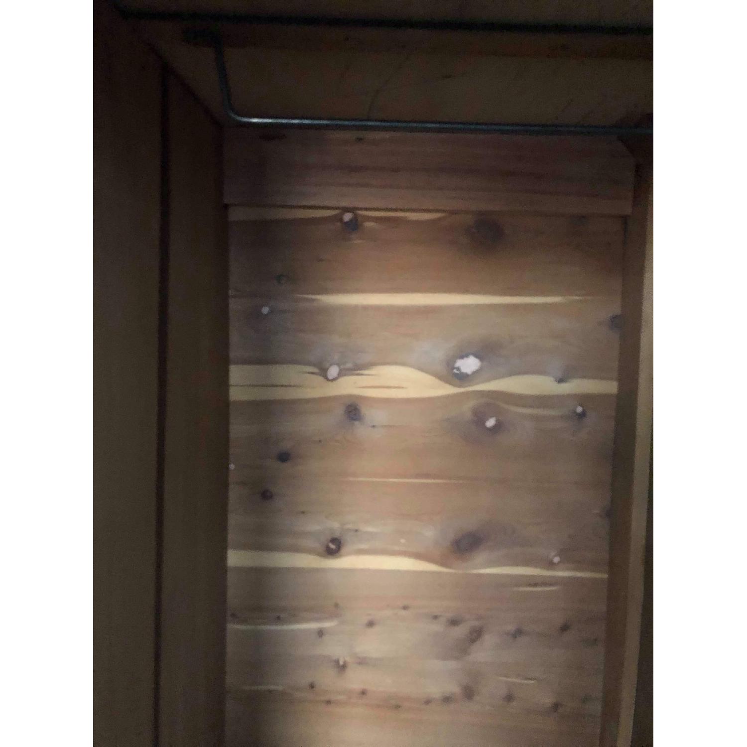 Antique 1940s Art Deco Style Wardrobe/Chifferobe - image-16