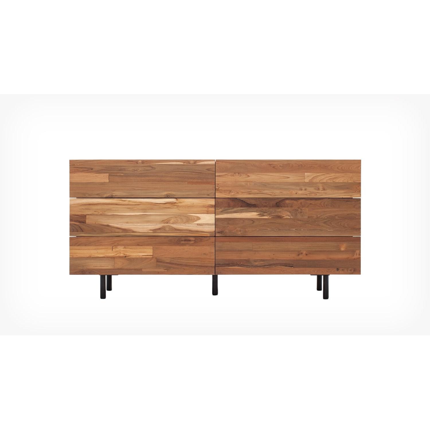 EQ3 Reclaimed Teak Double Dresser - image-0