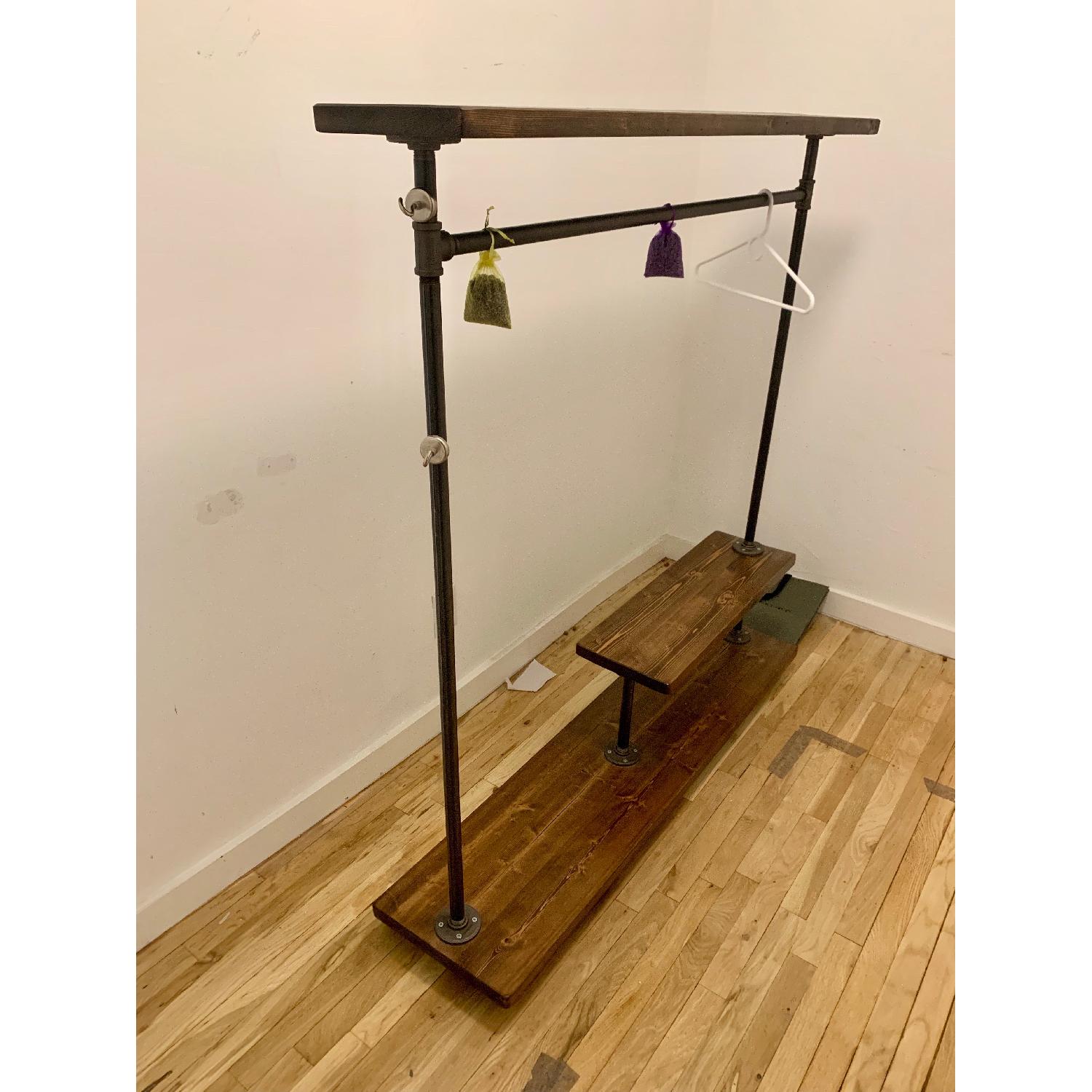 Handmade Clothing Rack - AptDeco