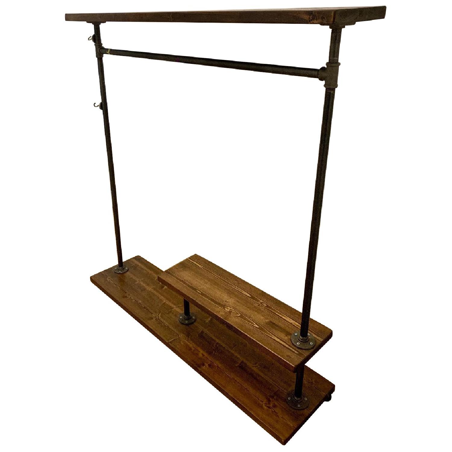 Handmade Clothing Rack - AptDeco