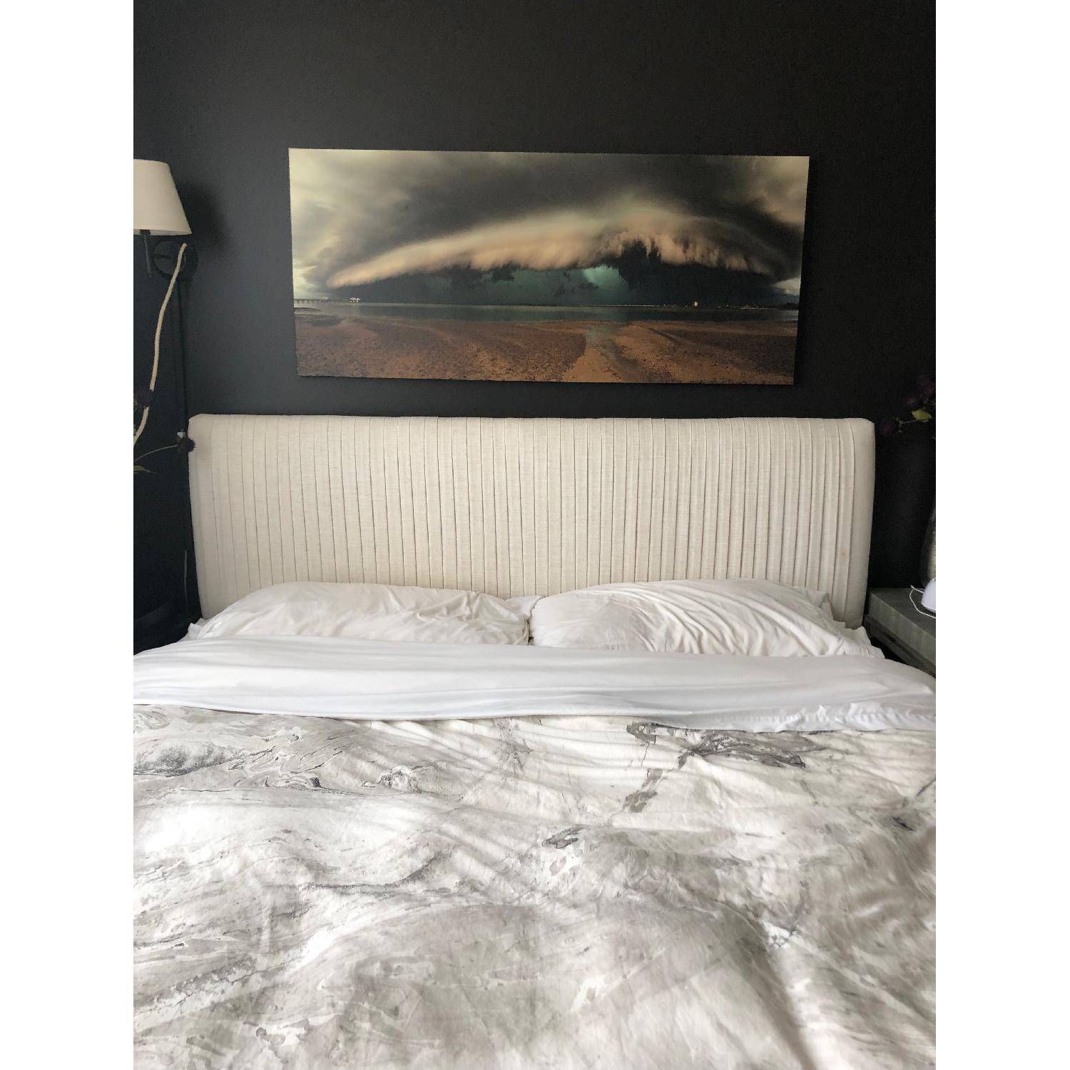 Skyline Pleated King Headboard - image-0