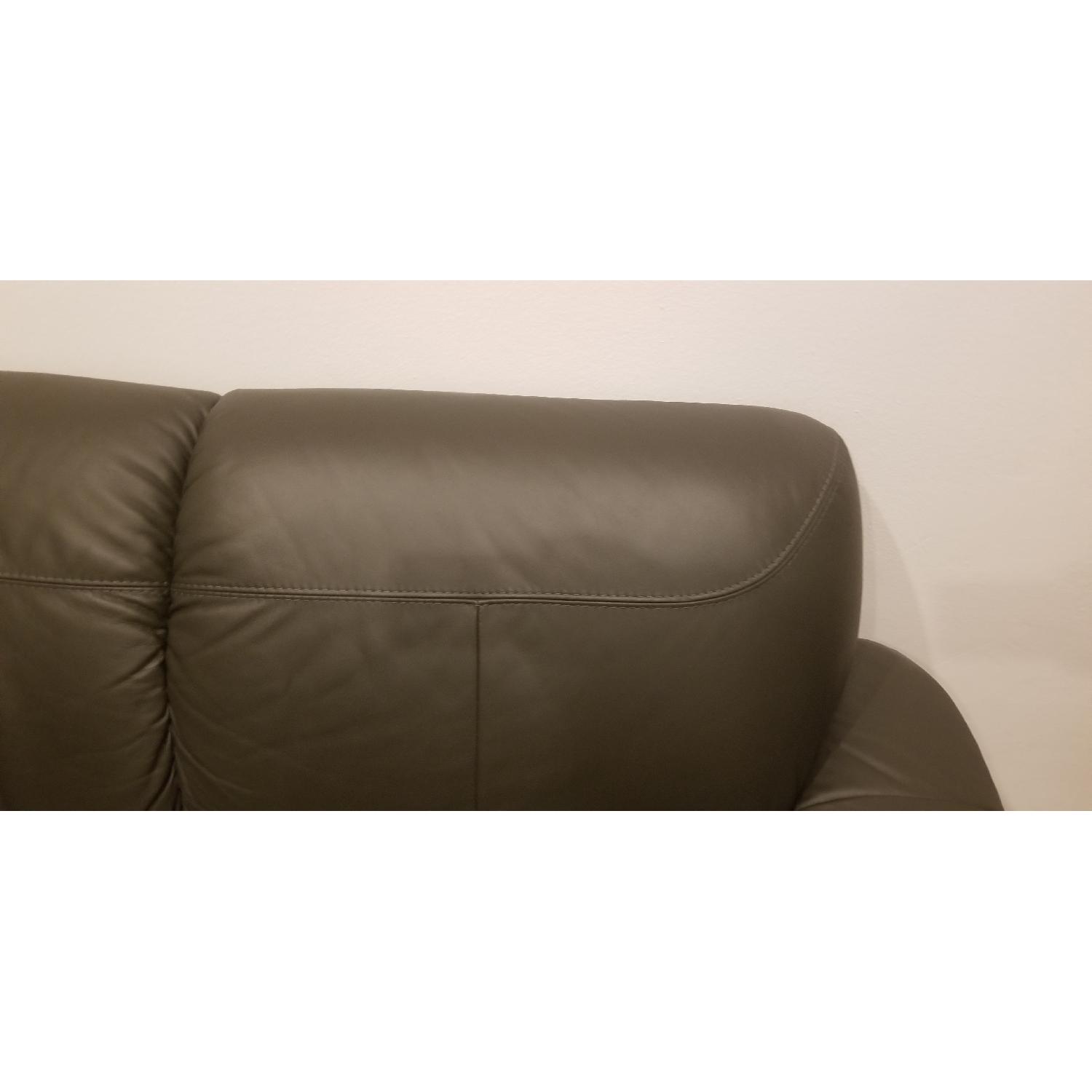 Ikea Timsfors Faux Leather Sectional Sofa - image-7