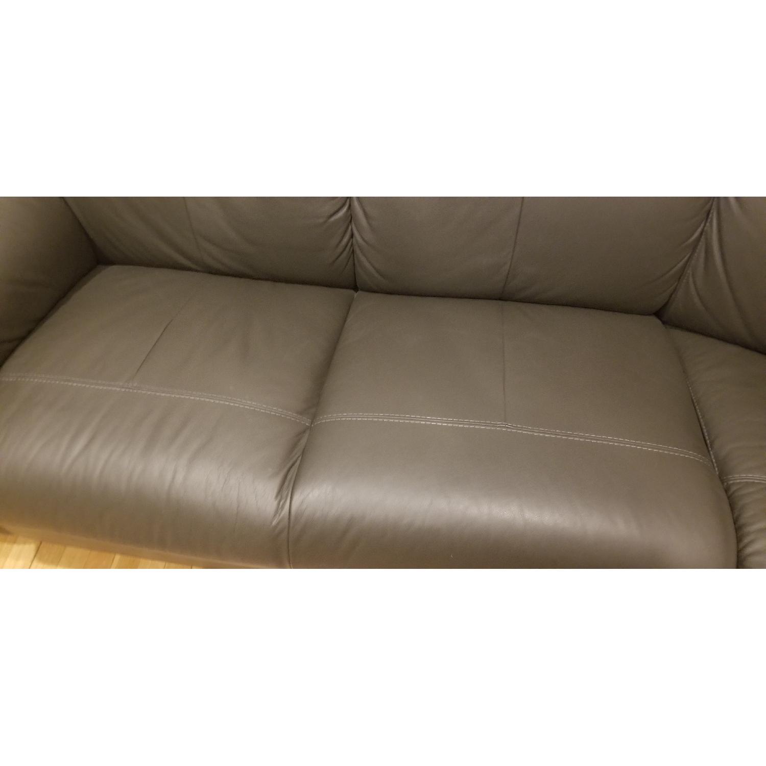 Ikea Timsfors Faux Leather Sectional Sofa - image-8