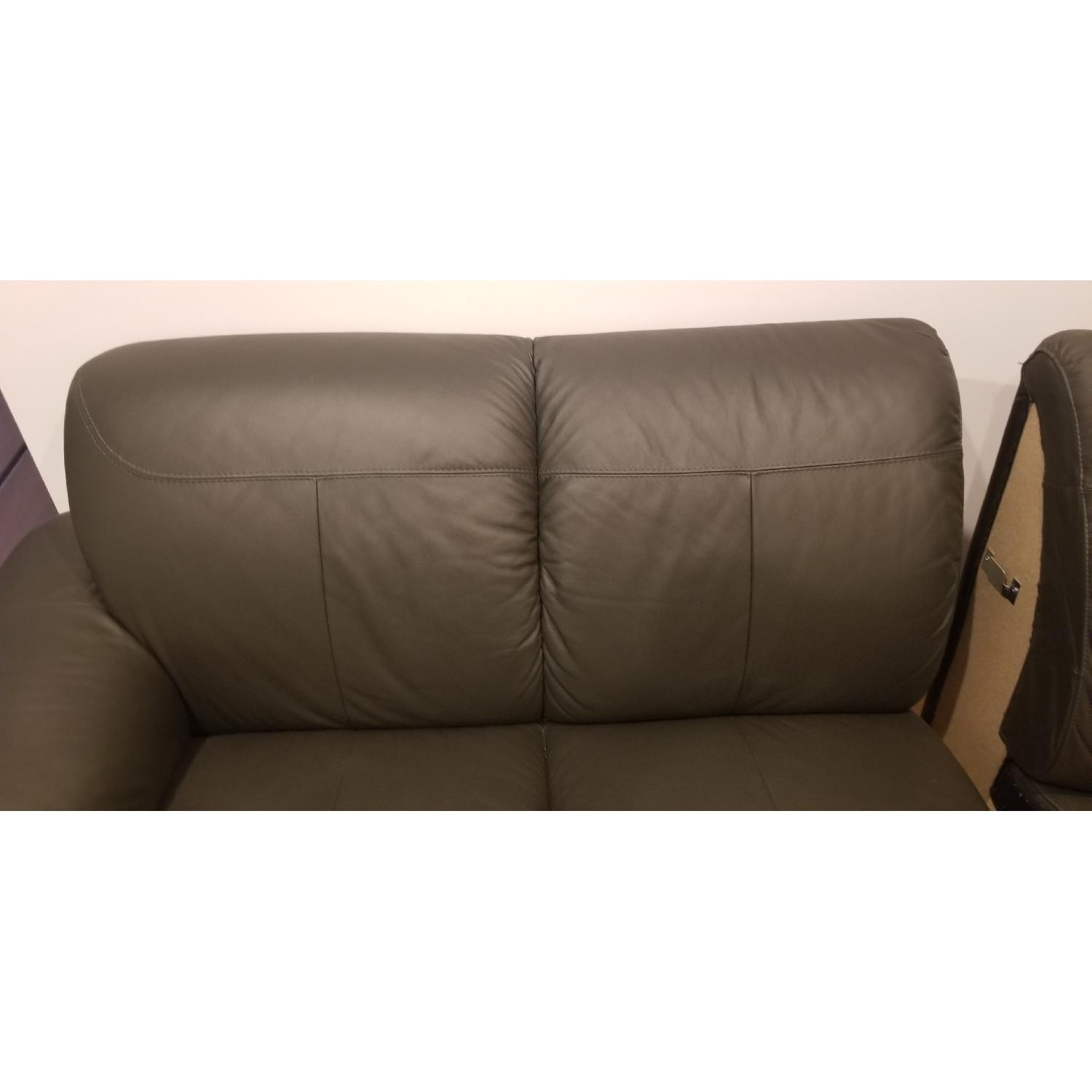 Ikea Timsfors Faux Leather Sectional Sofa - image-13