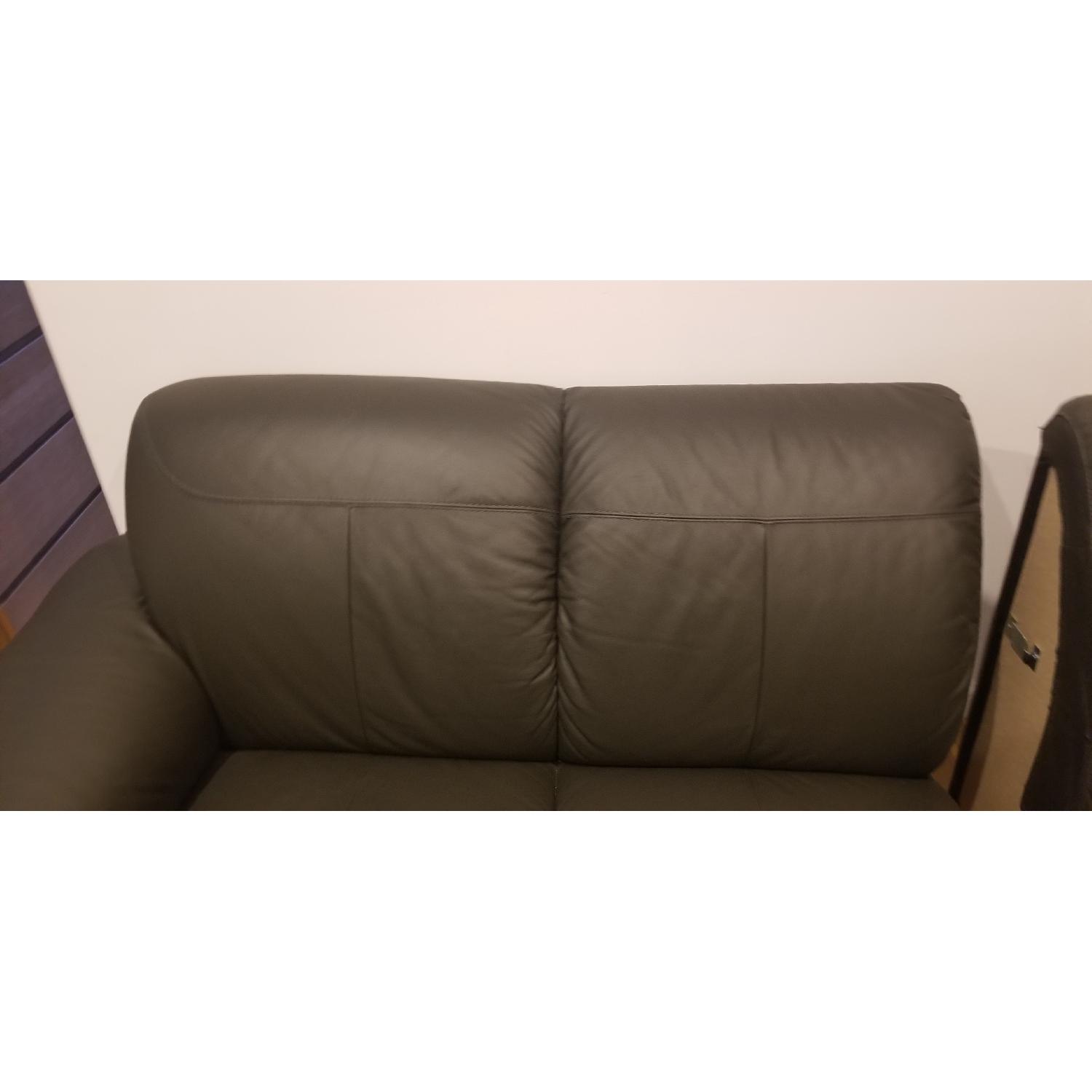 Ikea Timsfors Faux Leather Sectional Sofa - image-15