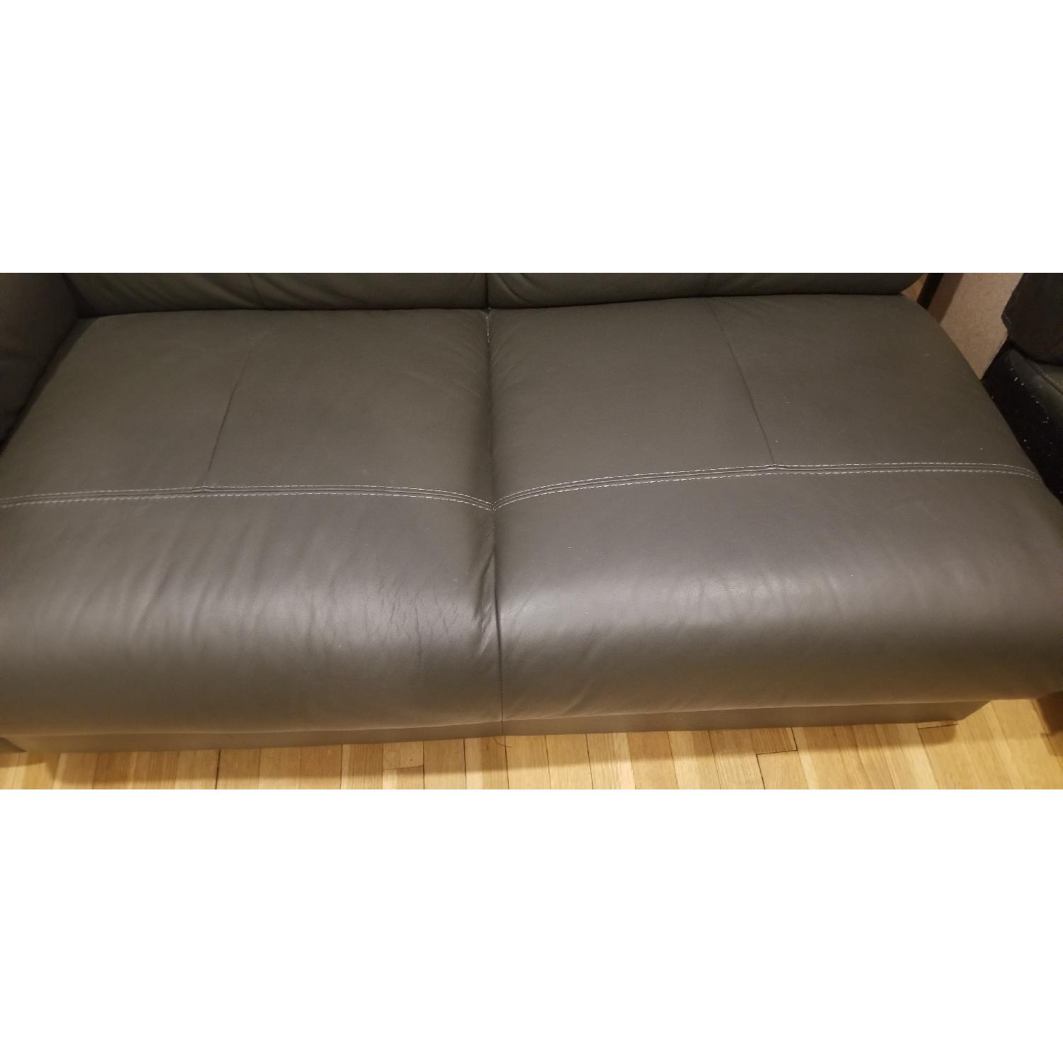 Ikea Timsfors Faux Leather Sectional Sofa - image-17