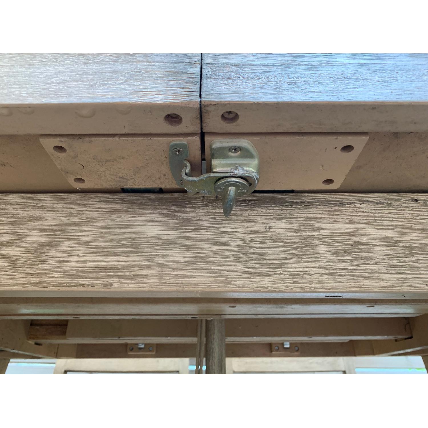 West Elm Extendable Outdoor Dining Table w/ 6 Chairs - image-4