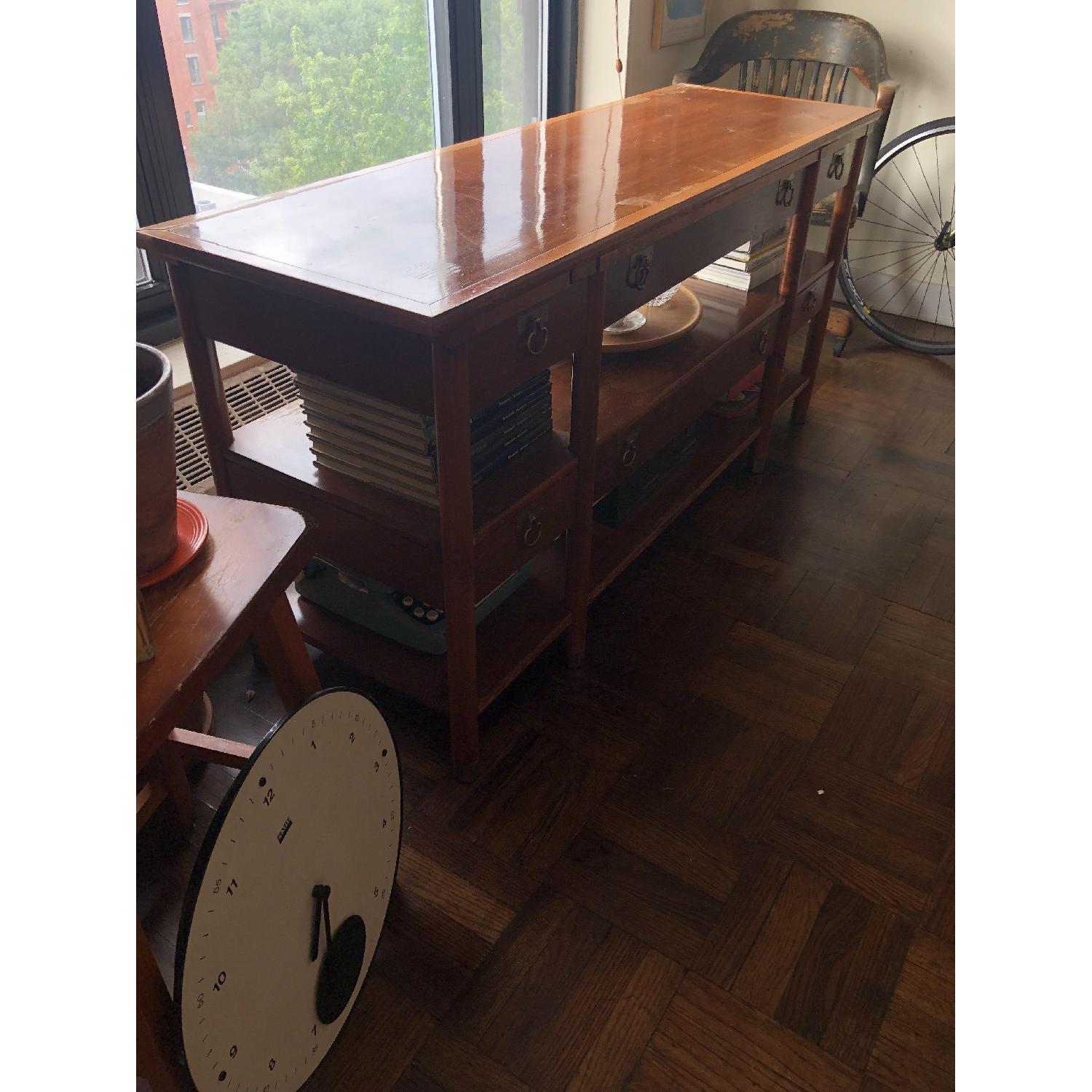 Vintage Telescoping Buffet Table - image-2