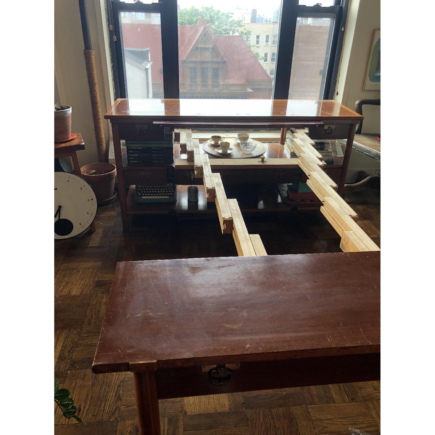 Vintage Telescoping Buffet Table - image-5