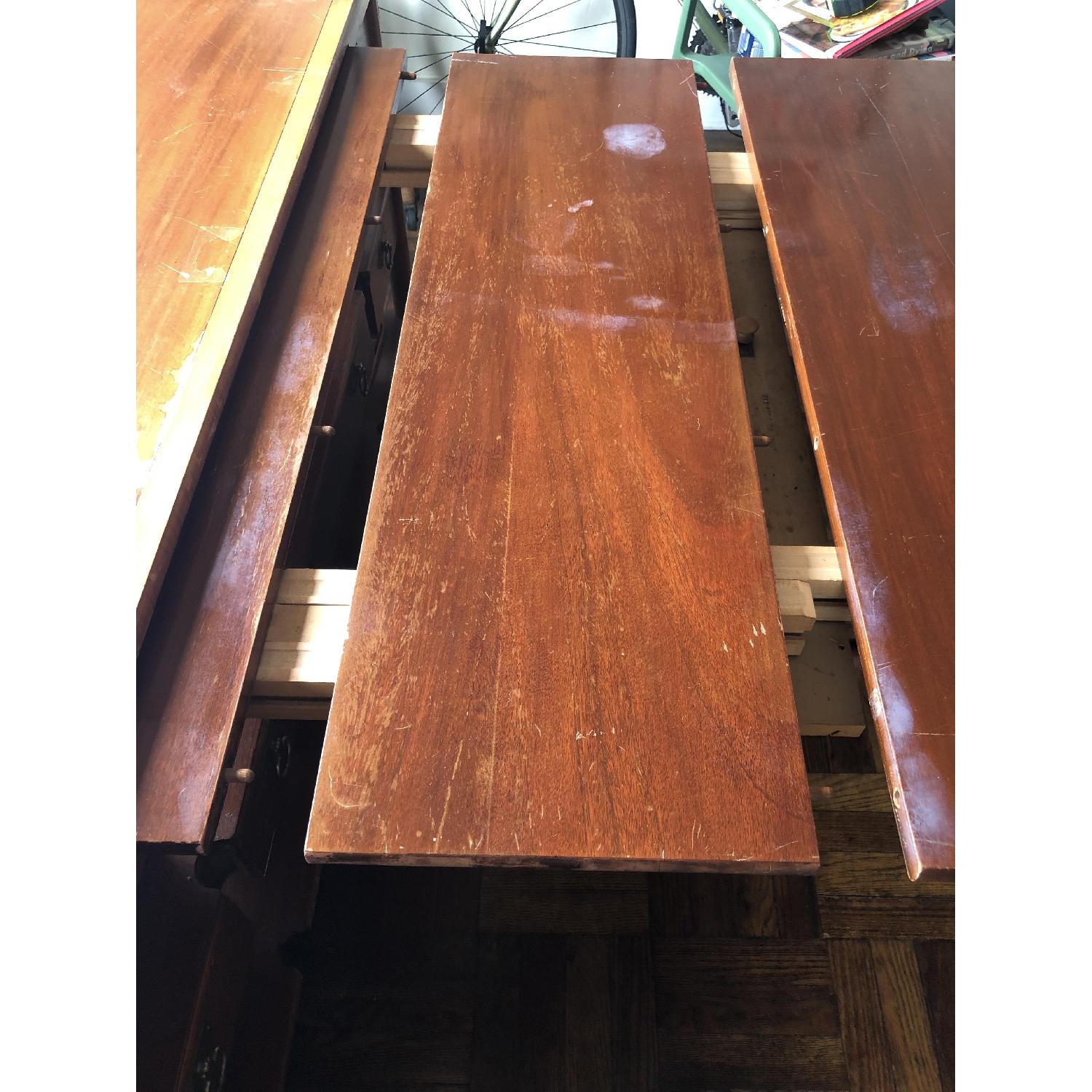 Vintage Telescoping Buffet Table - image-10