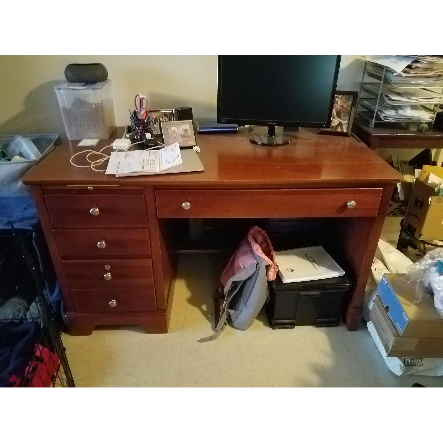 Stanley Furniture Desk w/ Drawers - image-2