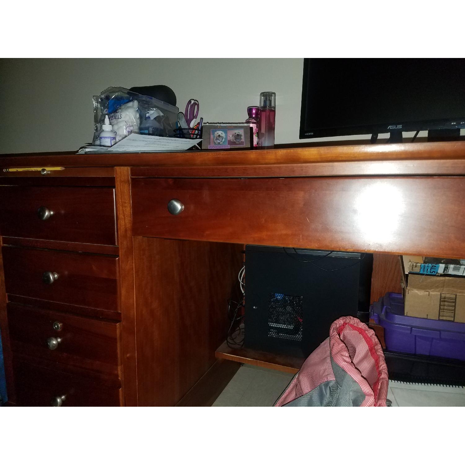 Stanley Furniture Desk w/ Drawers - image-3