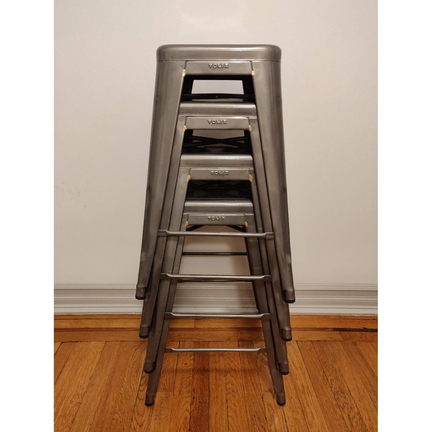 Tolix Marais Gunmetal Counter Stools - image-1