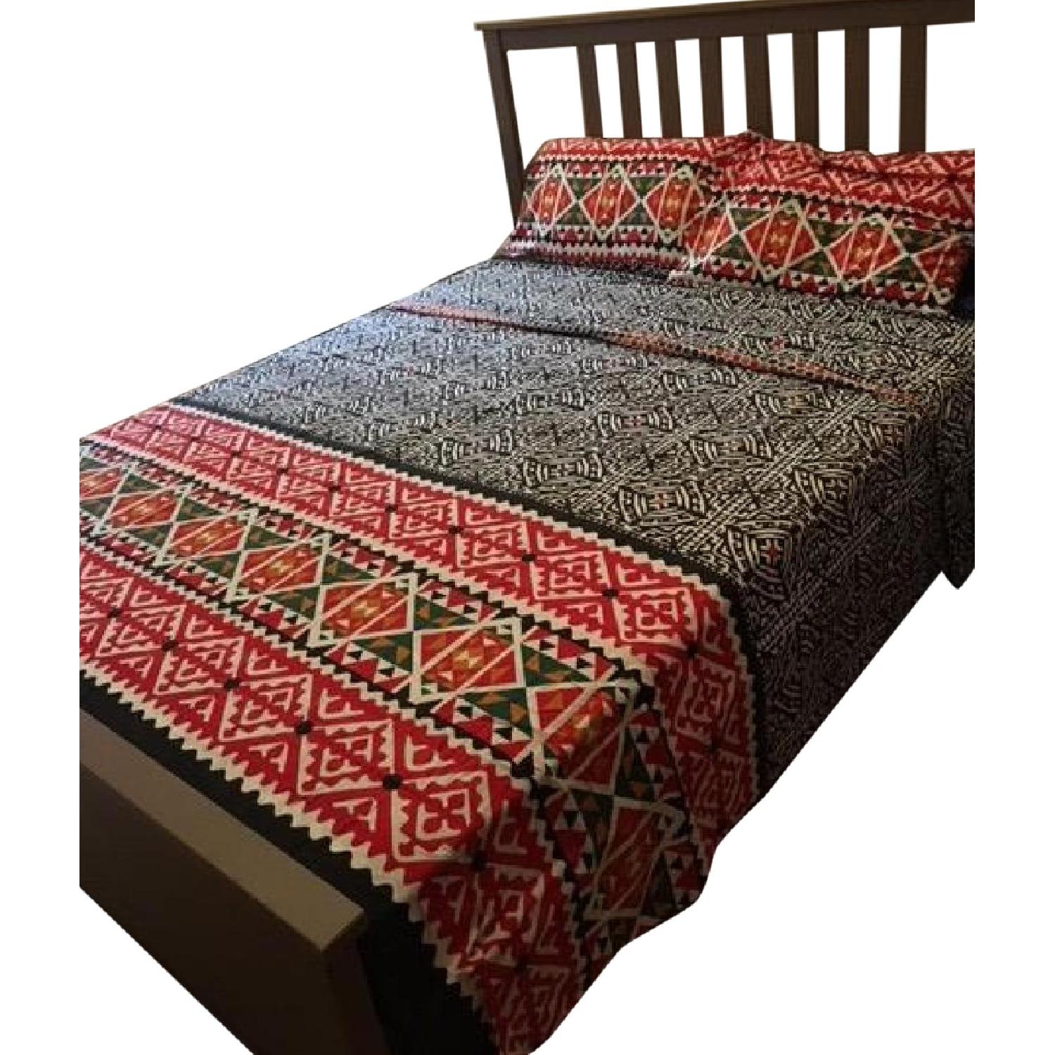 Ikea Hemnes Queen Bed Frame w/ Slats AptDeco