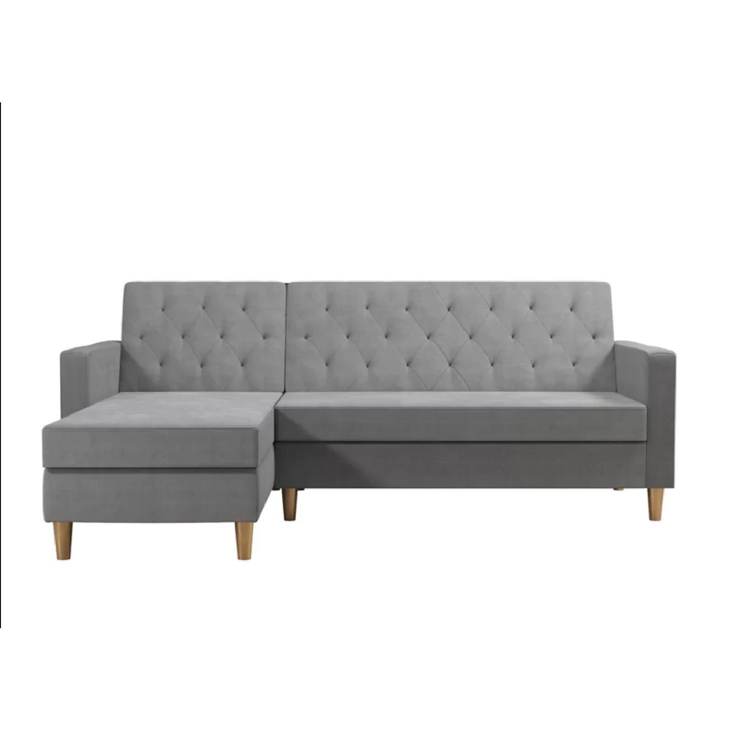 Liberty Reversible Sleeper Sectional Sofa - image-0