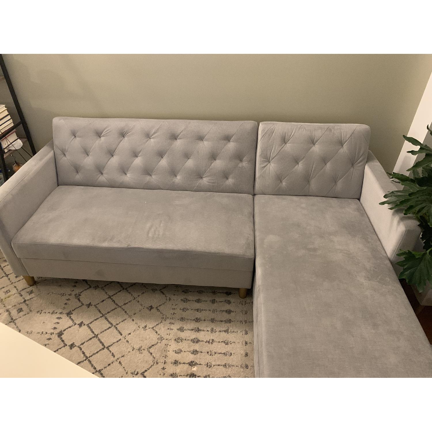 Liberty Reversible Sleeper Sectional Sofa - image-3