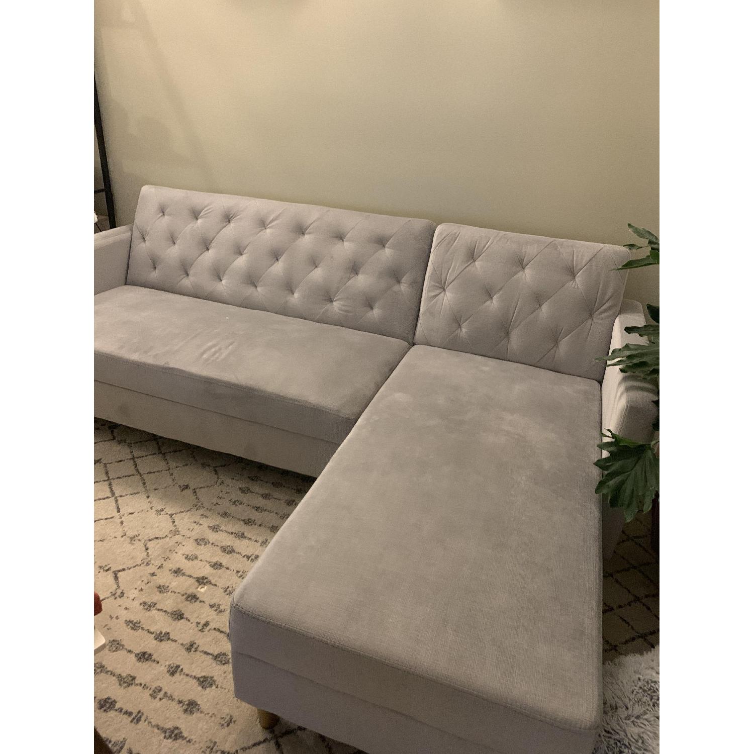 Liberty Reversible Sleeper Sectional Sofa - image-4