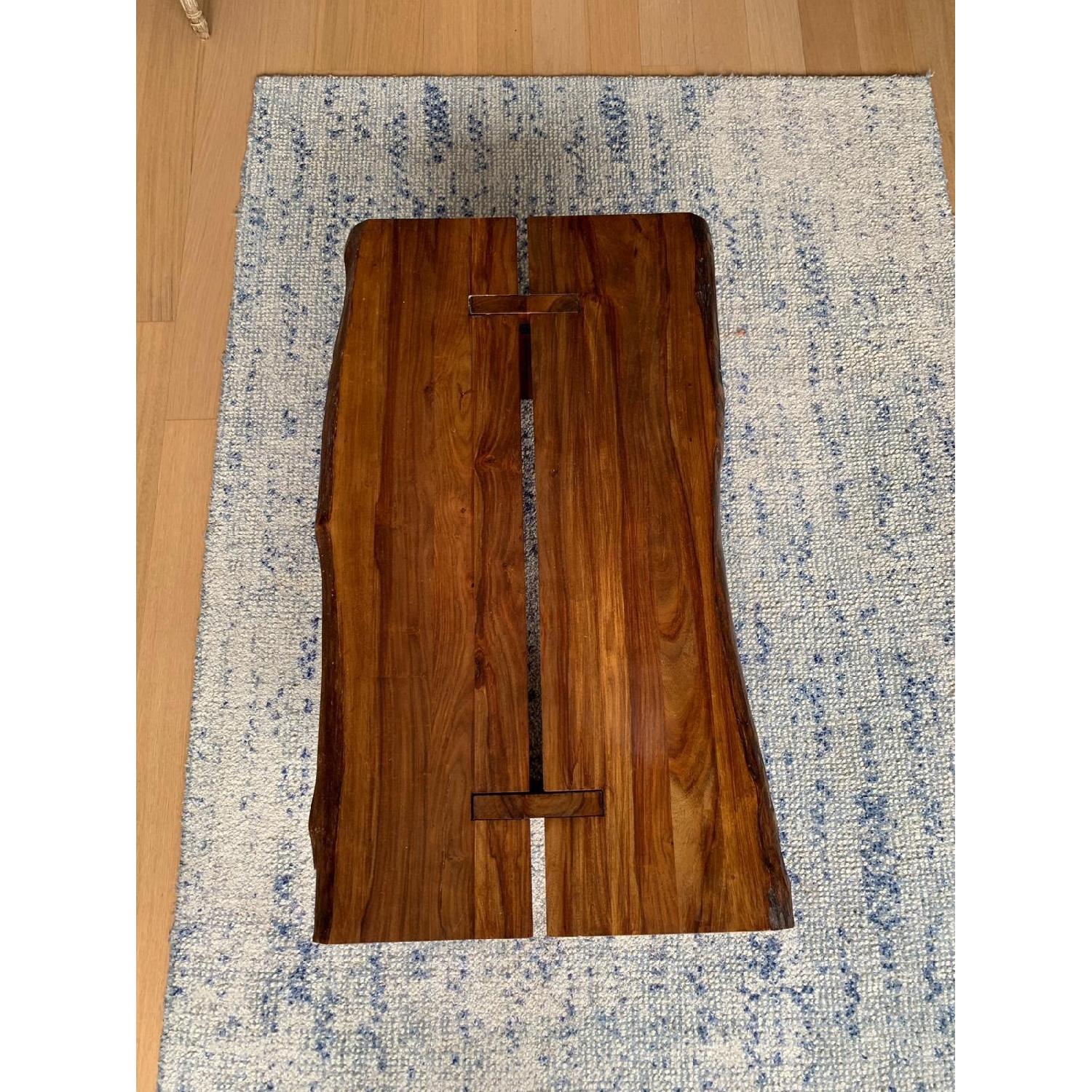 West Elm Mid-Century Modern Walnut Coffee Table - image-3