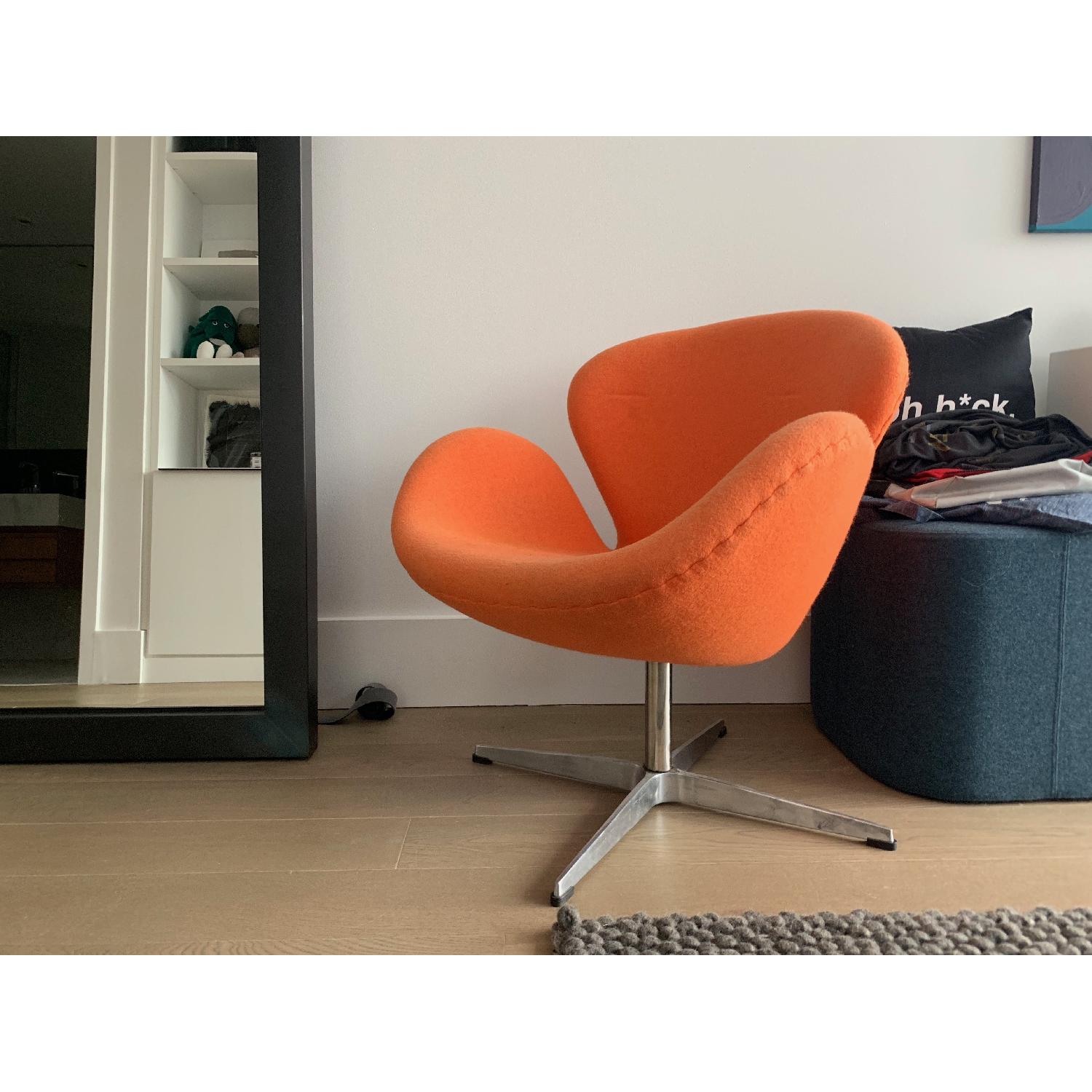 Modway Arne Jacobsen Replica Swan Chair - image-1