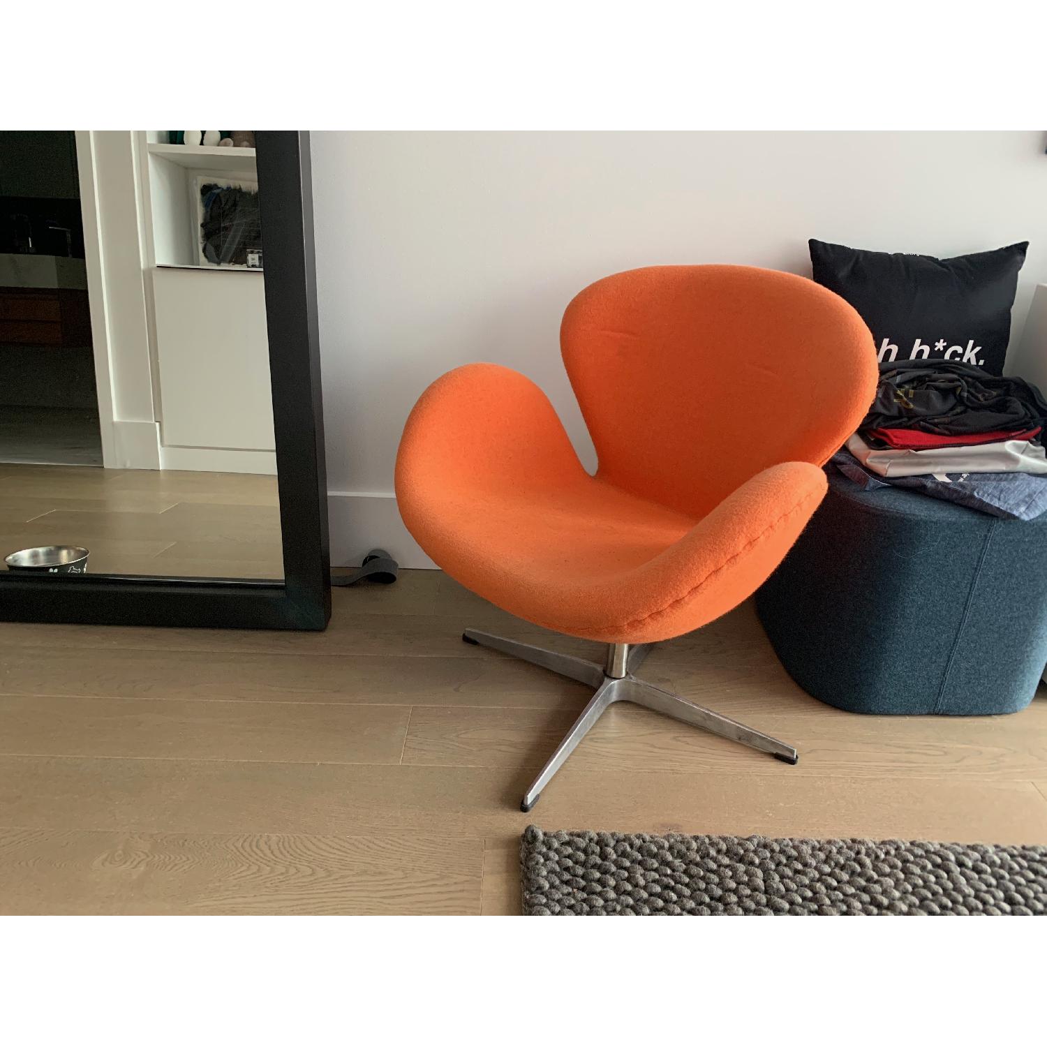 Modway Arne Jacobsen Replica Swan Chair - image-3