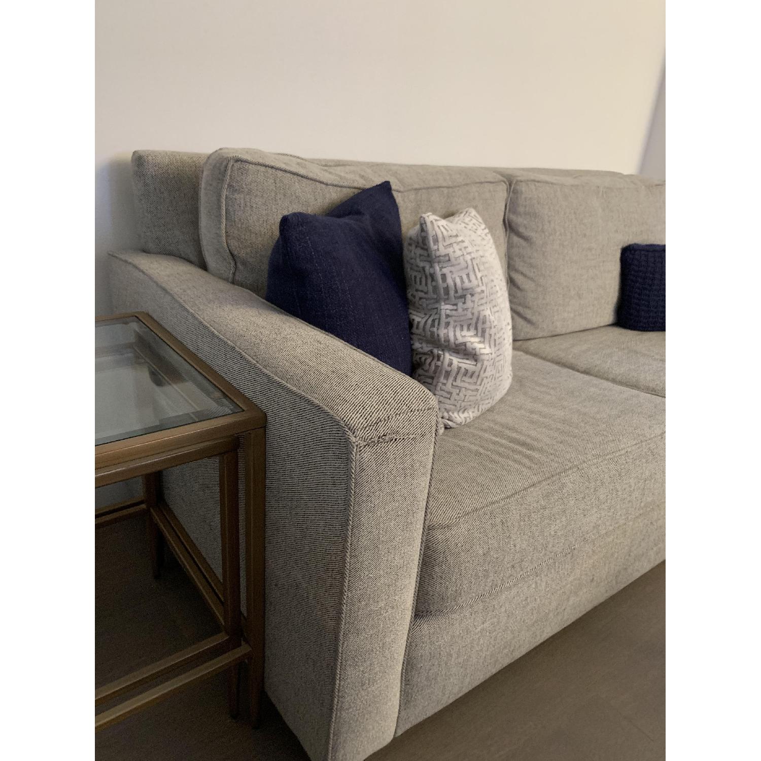 West Elm Gravel Twill Henry Sofa - image-4