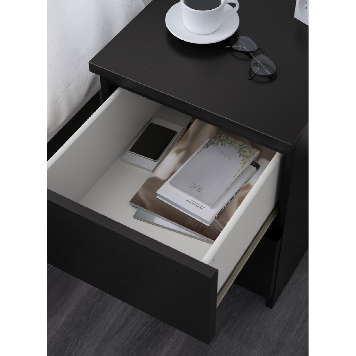 Ikea Malm 2 Drawer Nightstand - image-1
