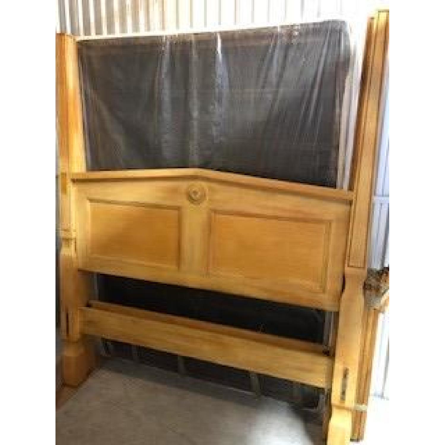 Mexican Pine Handcrafted Queen Size Poster Bed - image-3