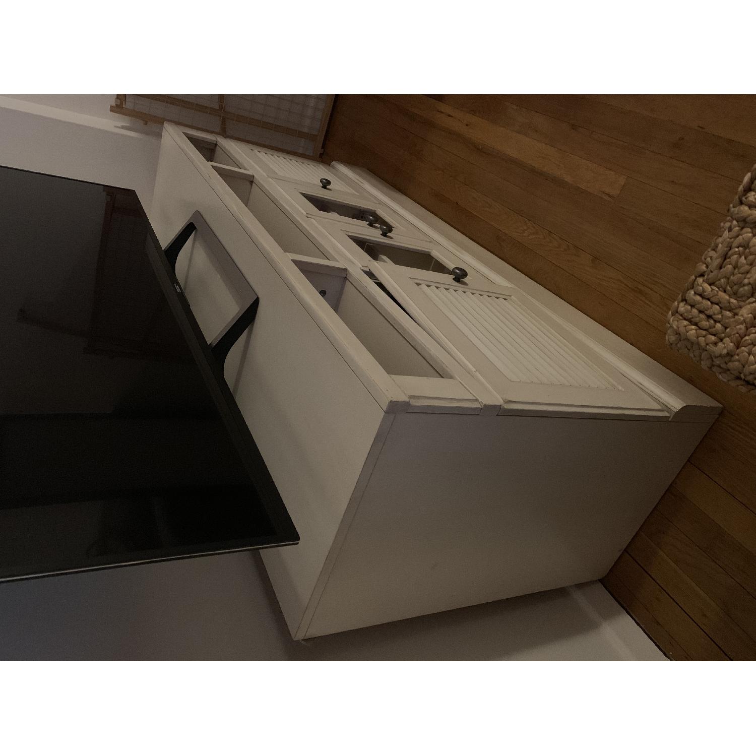 White Media Console - image-2