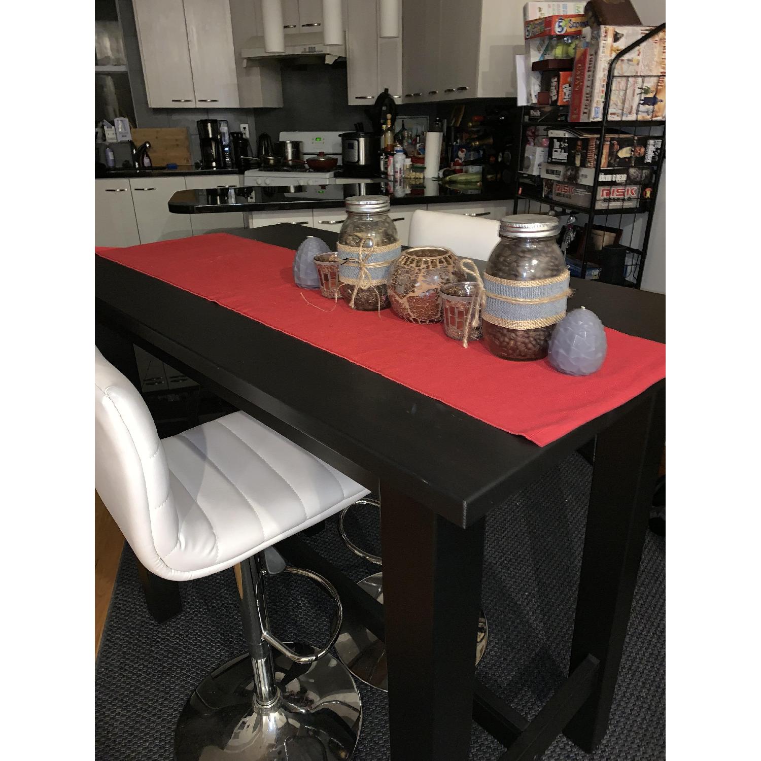 Ikea Jokkmokk Black Bar/Dining Table AptDeco