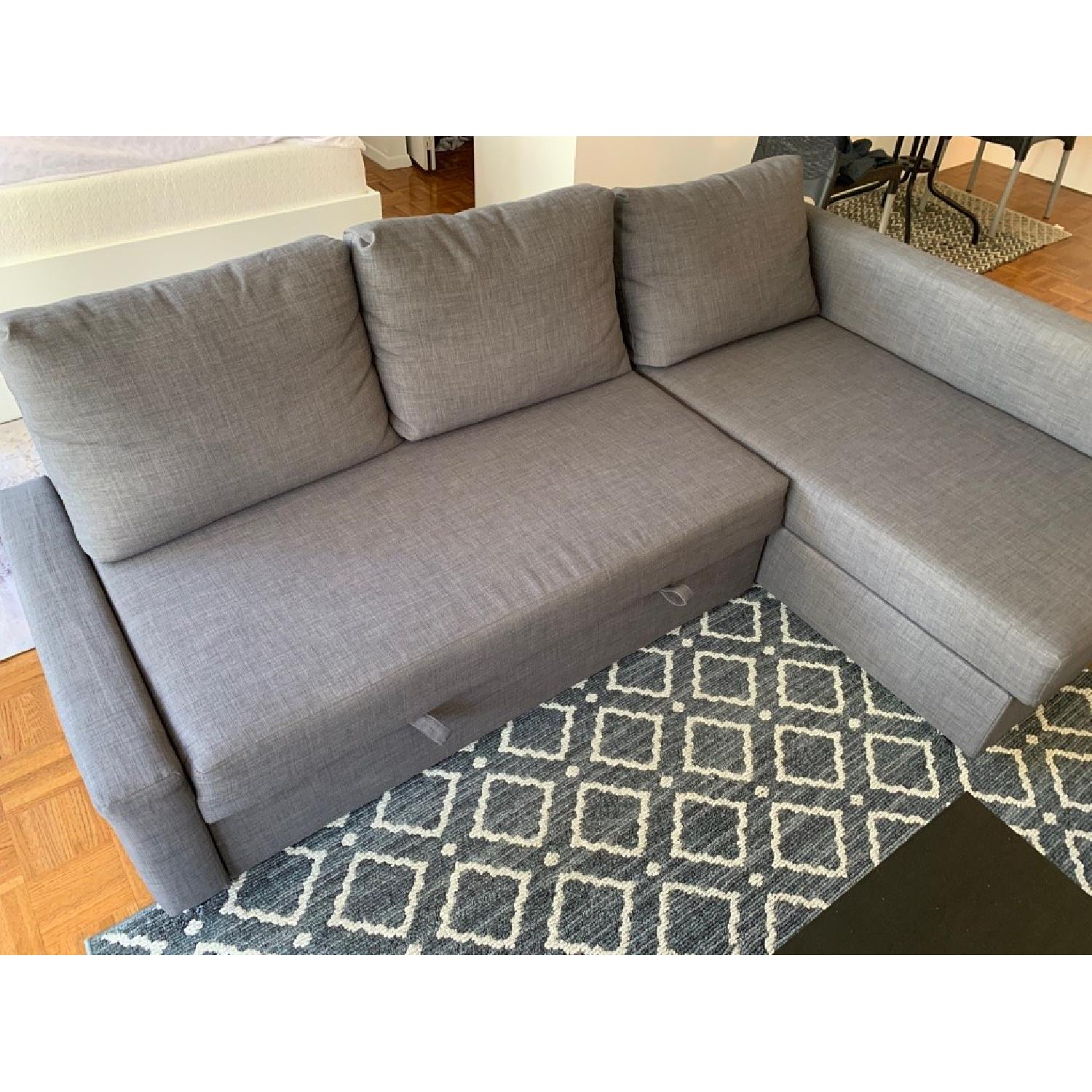 Ikea Friheten Sleeper Sectional Sofa w/ Storage - image-1