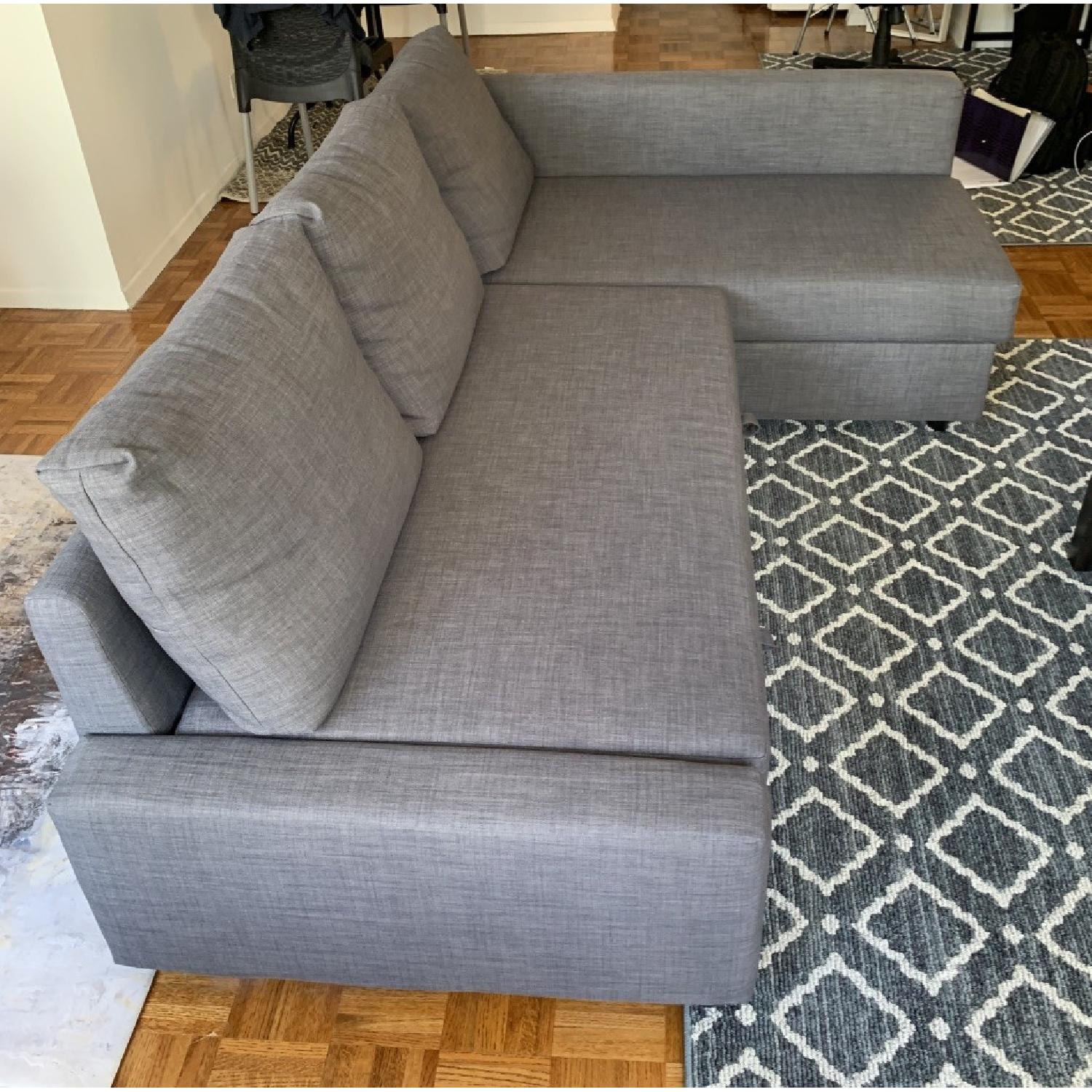 Ikea Friheten Sleeper Sectional Sofa w/ Storage - image-2