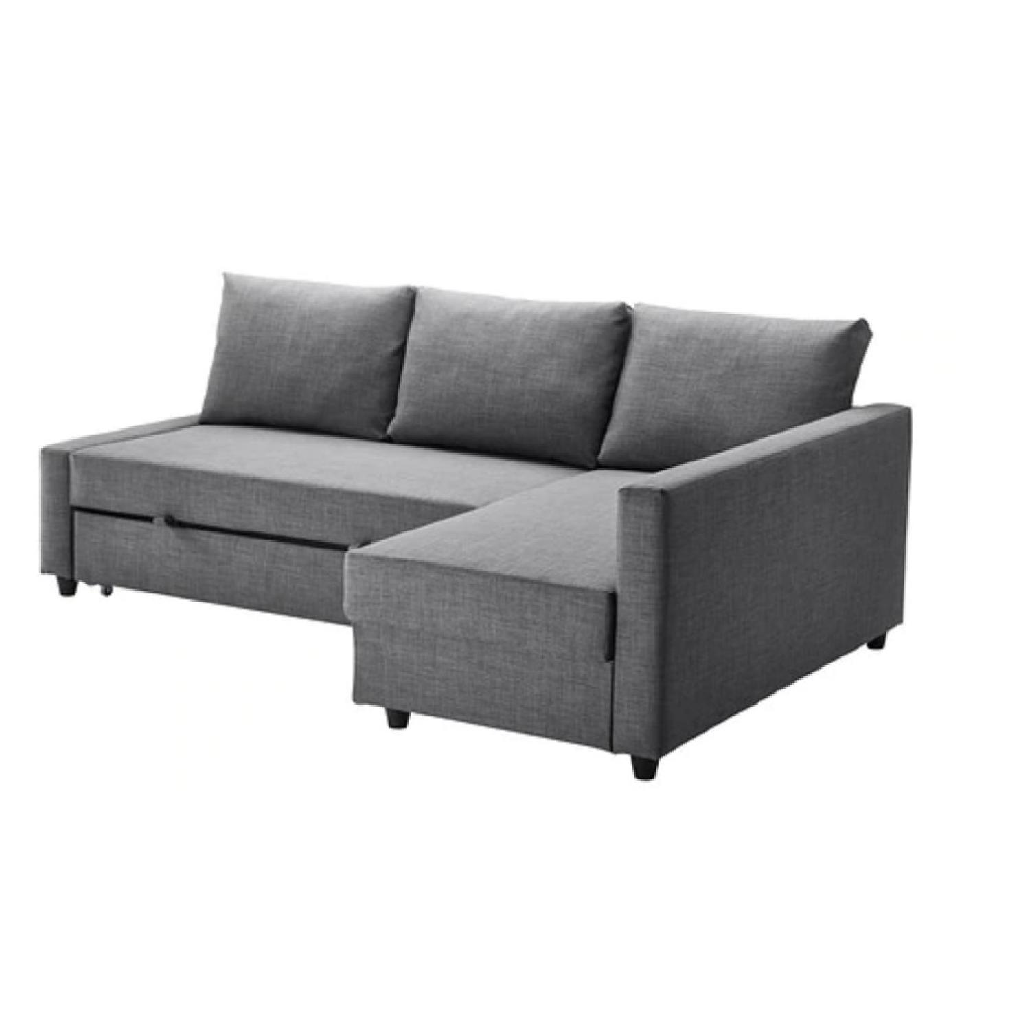 Ikea Friheten Sleeper Sectional Sofa w/ Storage - image-0