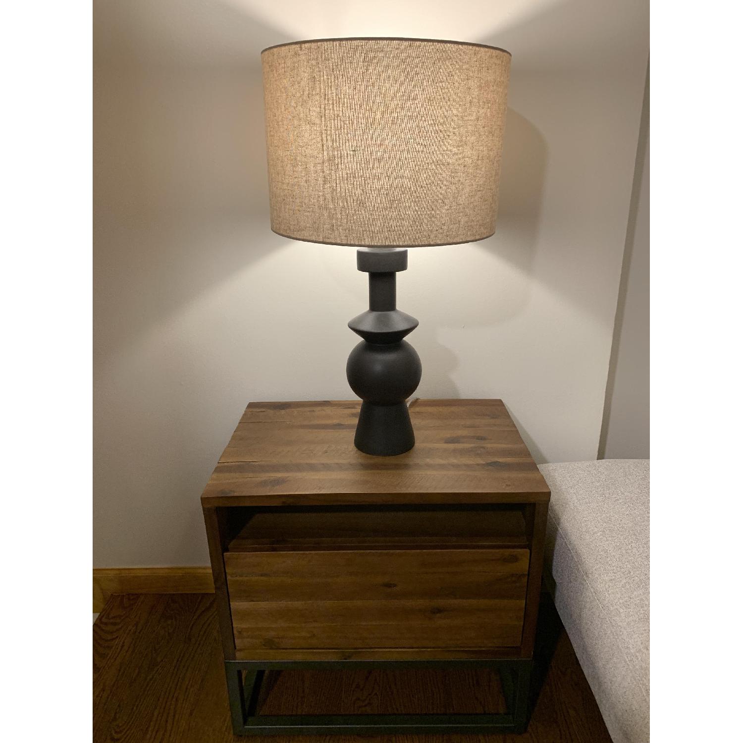 West Elm Large Totem Table Lamps - image-2