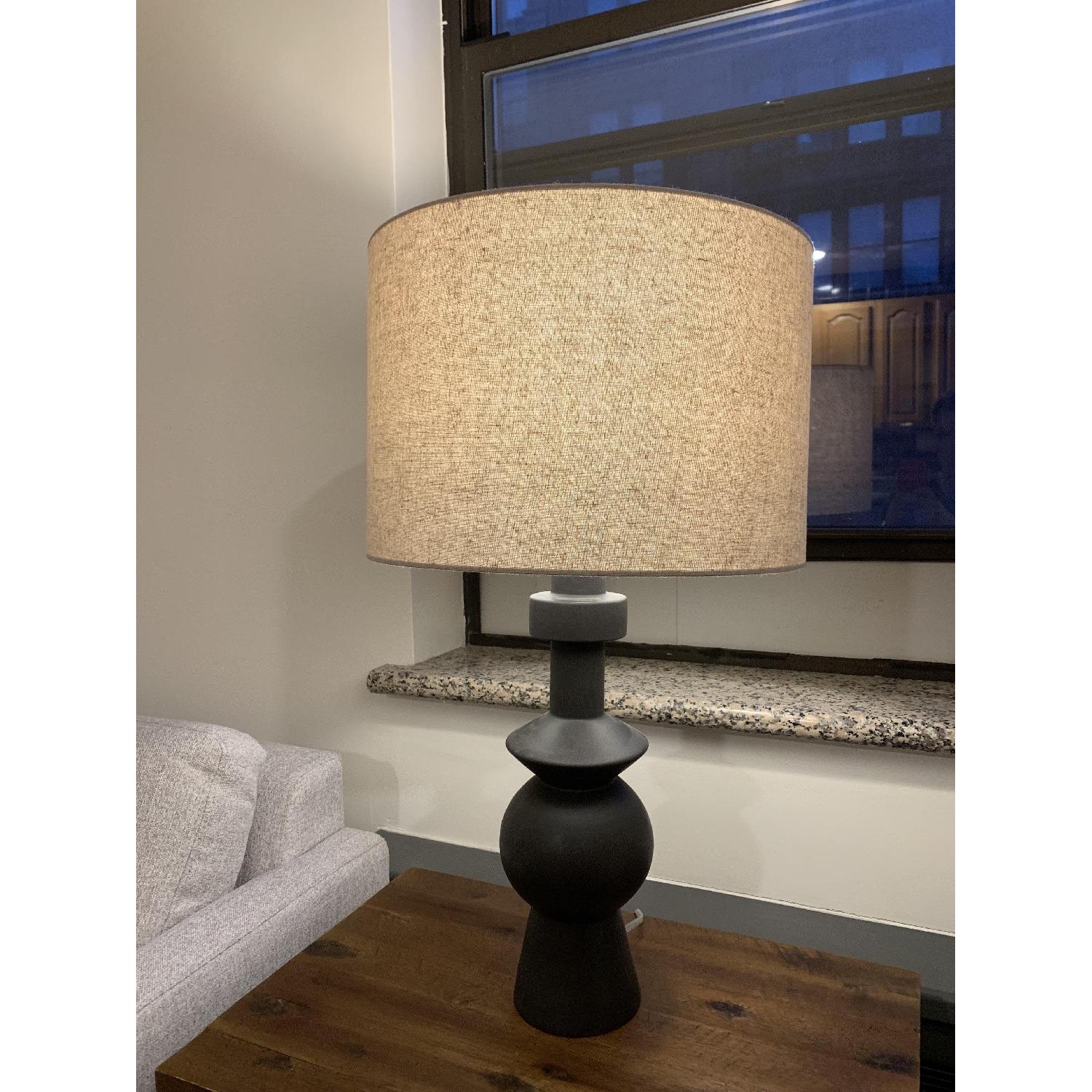 West Elm Large Totem Table Lamps - image-3