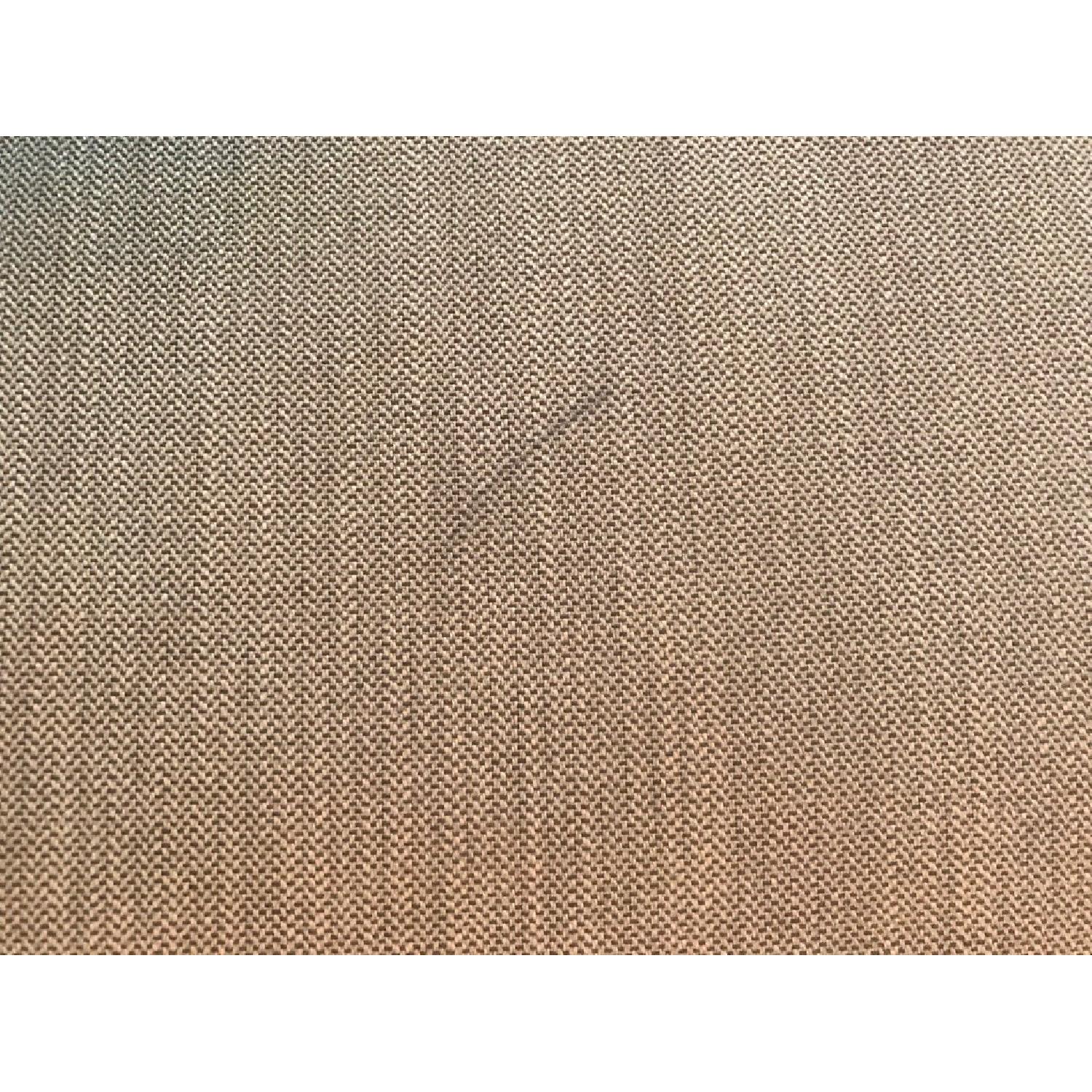 Ikea Stocksund Gray Fabric Sofa w/ Brown Wood Legs - image-3